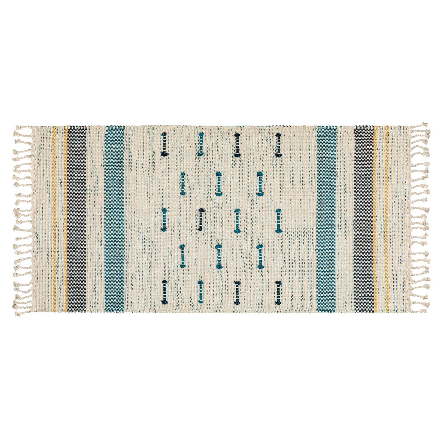 Коврик текстильный Selecta Blue 70x140 см