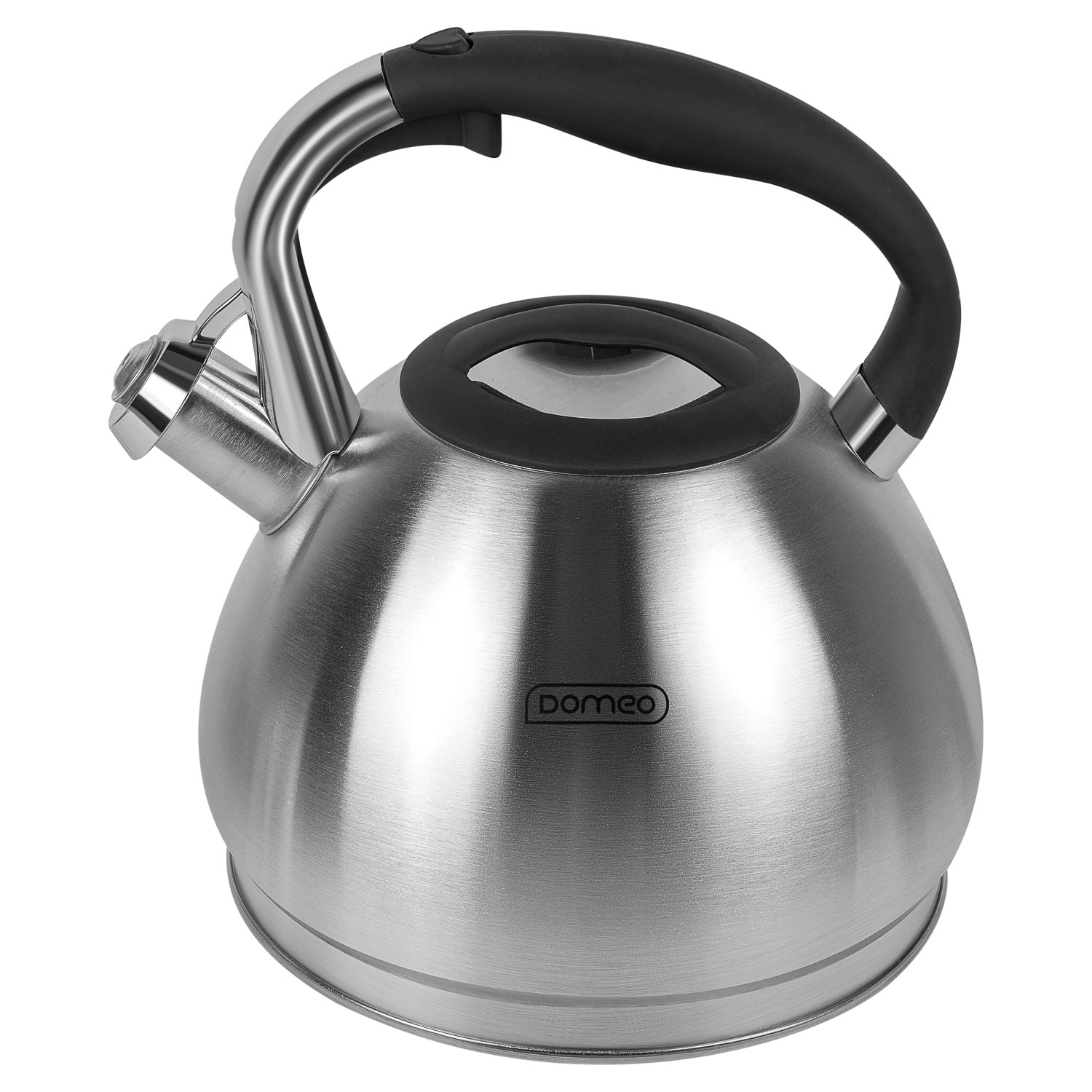 Чайник со свистком DOMEO Vessel 3 л из нержавеющей стали