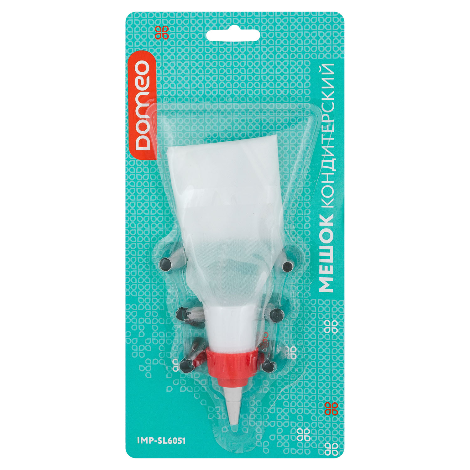 Мешок кондитерский DOMEO 7 насадок