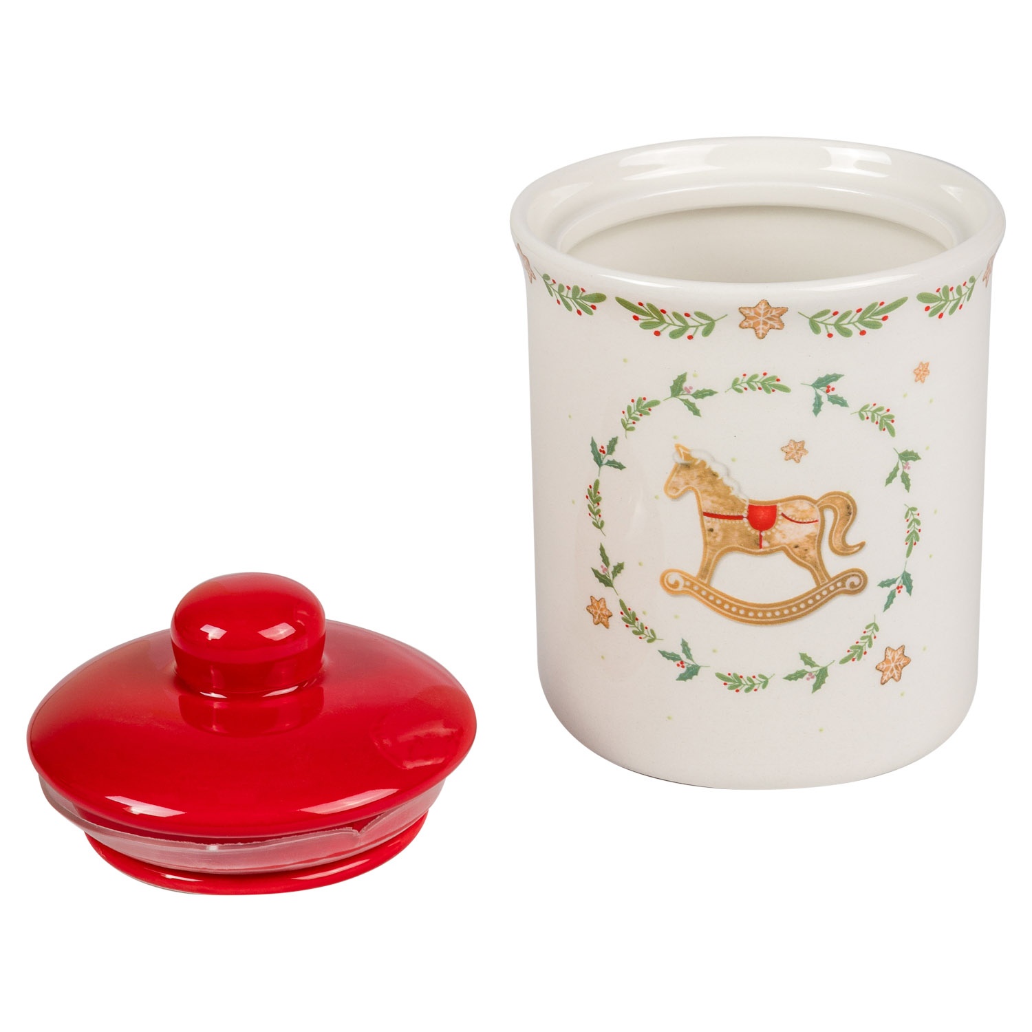Банка для сыпучих продуктов Selecta Christmas 480 мл