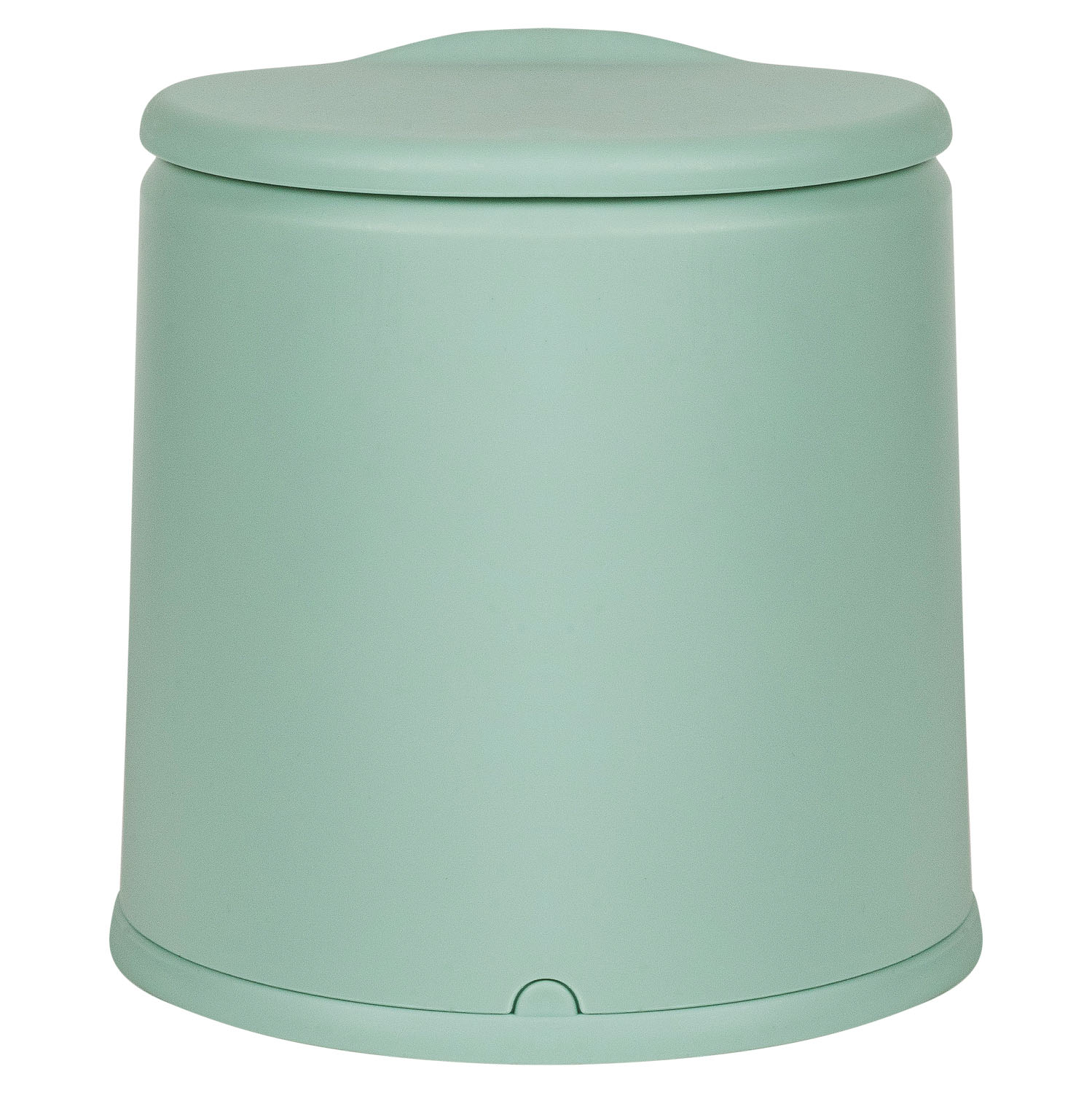 Контейнер для мусора Selecta зеленого цвета