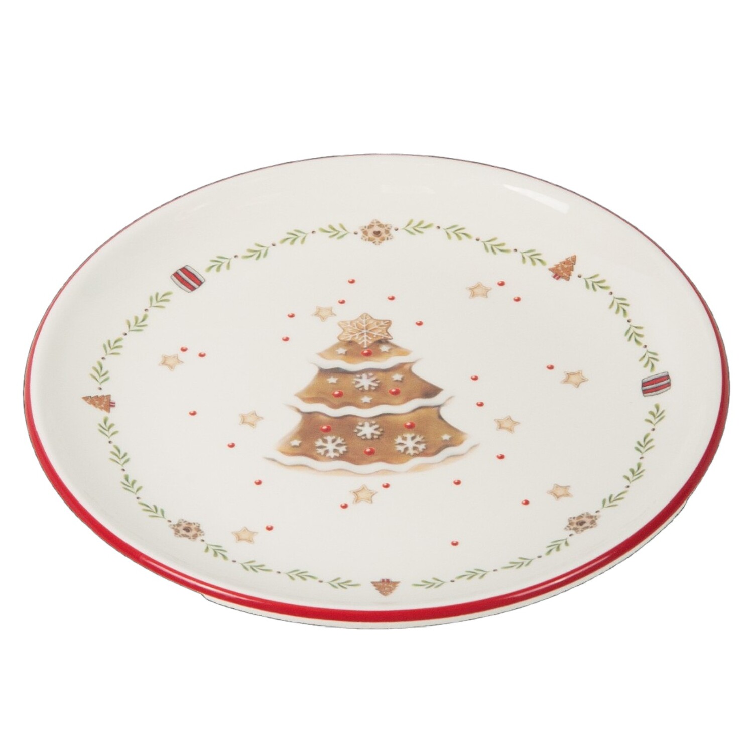 Тарелка Selecta Christmas "Лошадка пряничная" 21см