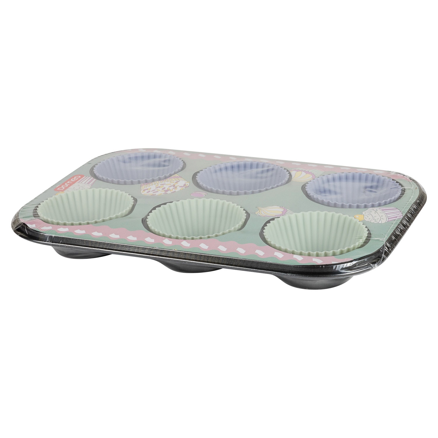 Набор форм для выпечки DOMEO «Астра» 6 шт. 7x3,5 см