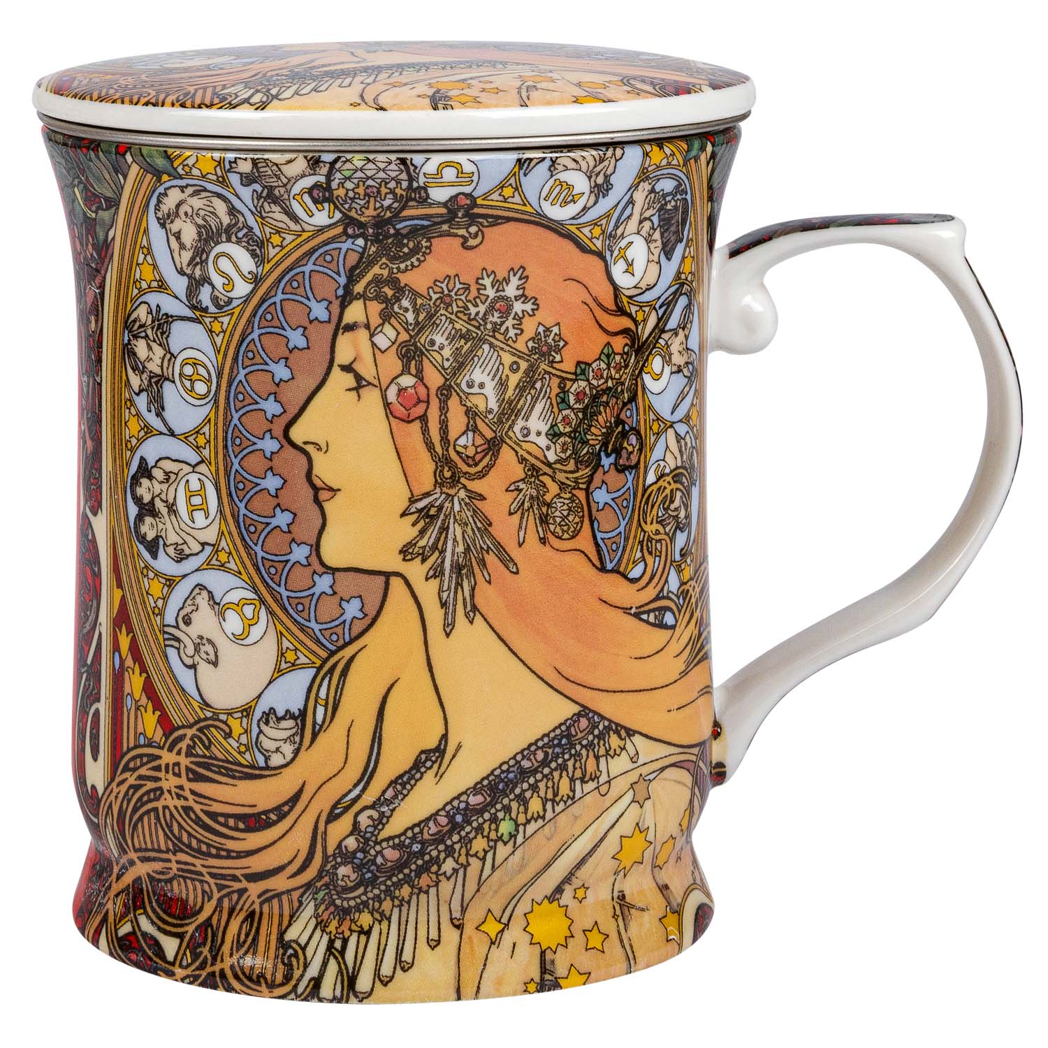 Кружка заварочная с ситом DOMEO 400 мл