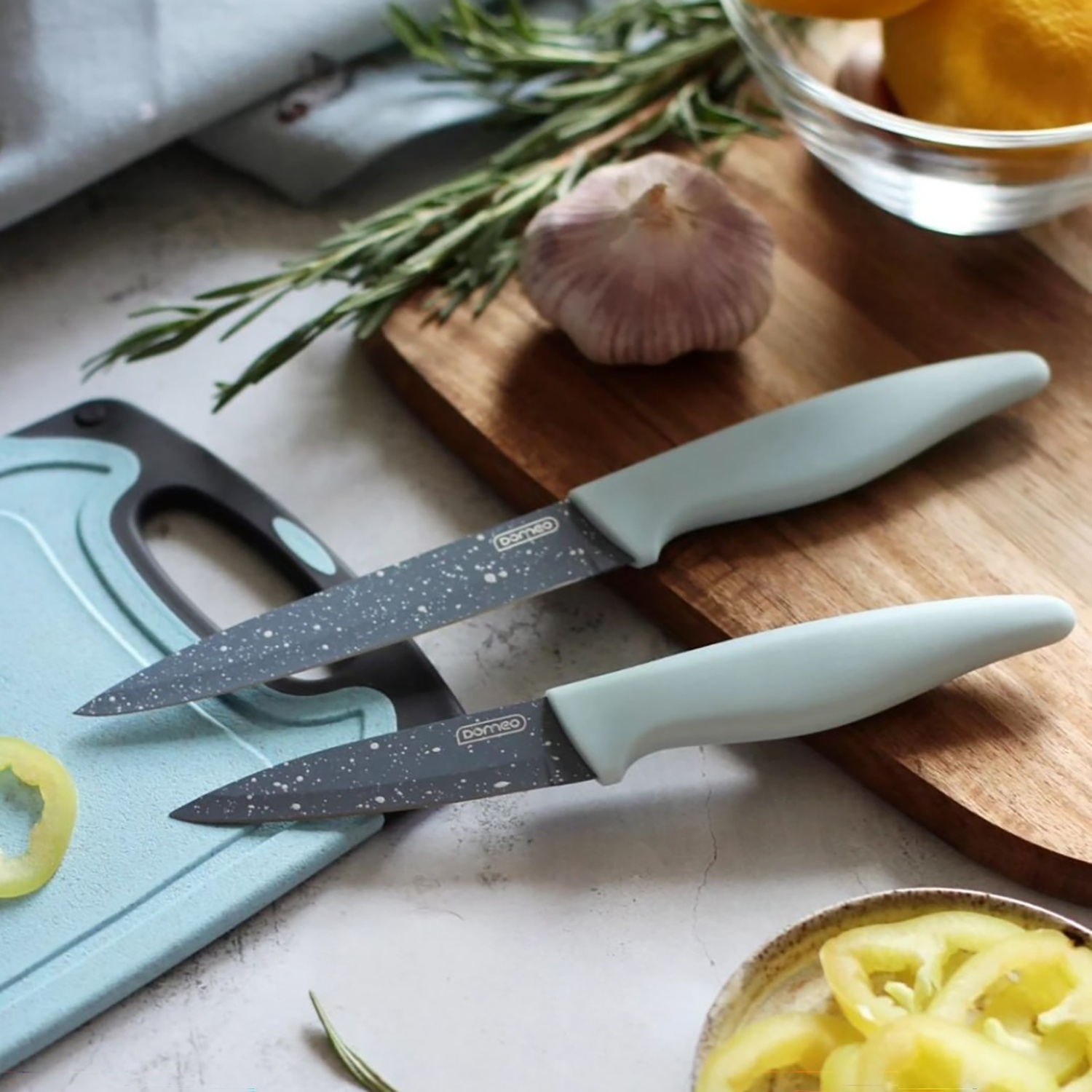 Нож для овощей и фруктов DOMEO Stone 8,5 см