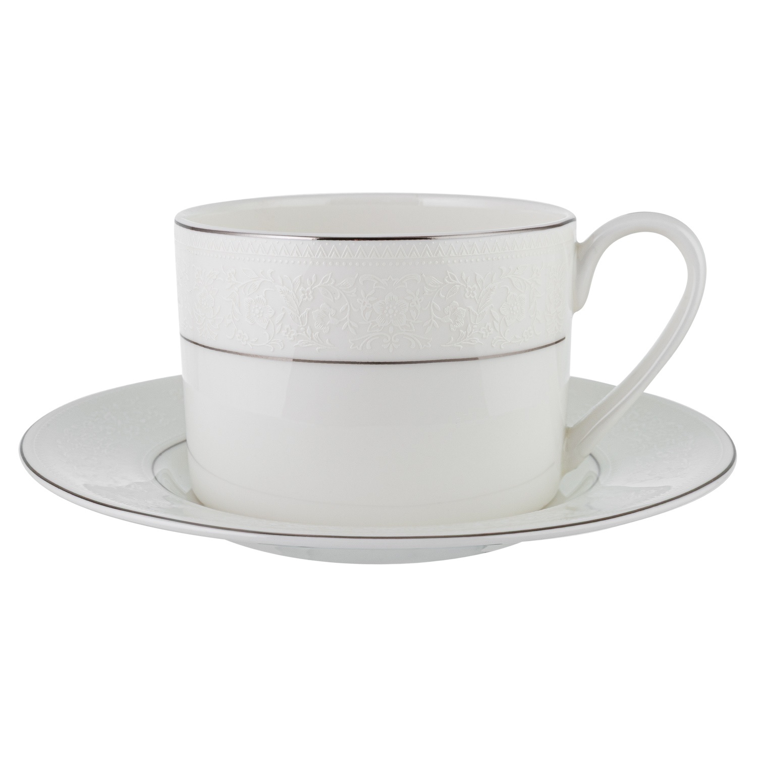 Чашка  с блюдцем DOMEO "Барокко" 220 мл