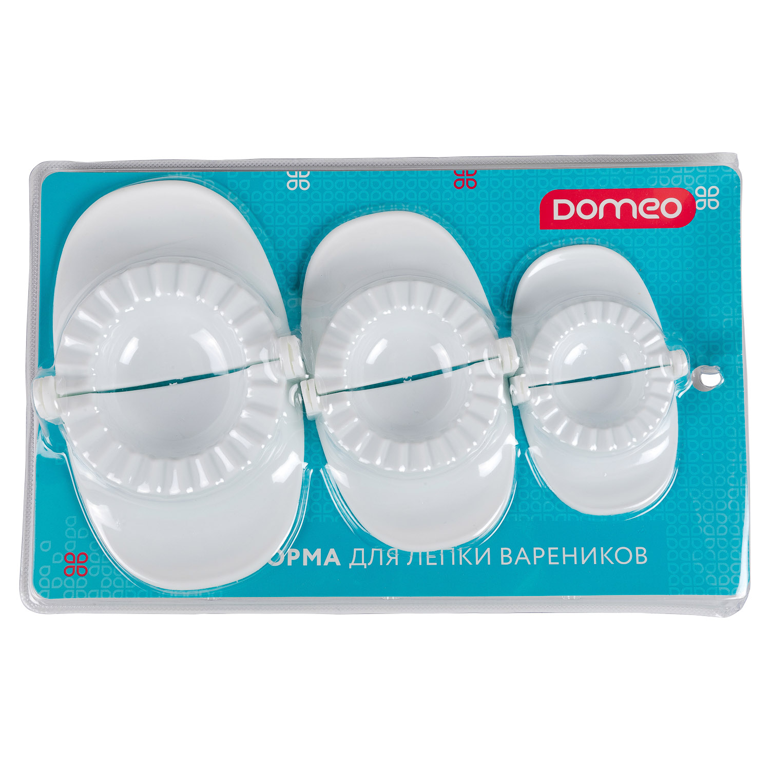 Форма для лепки вареников DOMEO 3 шт. белого цвета