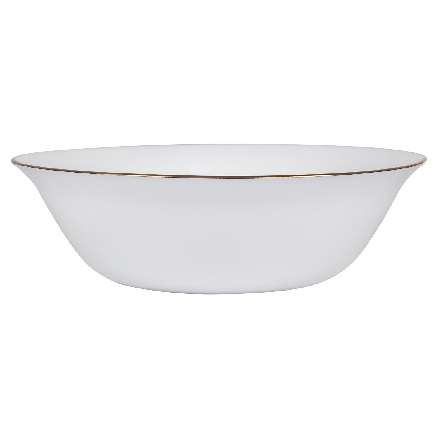 Салатник DOMEO «Классика с золотой отводкой» 16,3 см