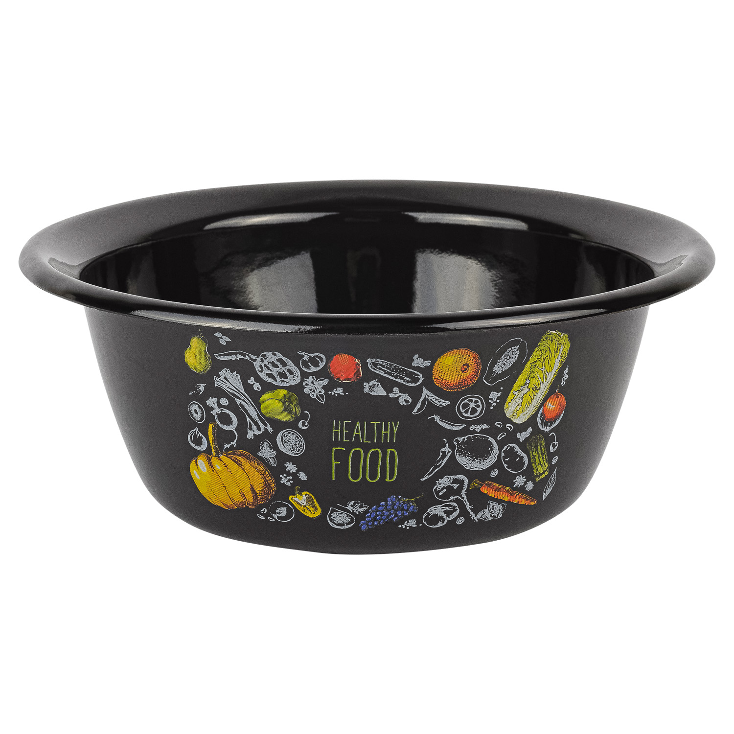 Миска эмалированная Appetite Healthy food 800 мл