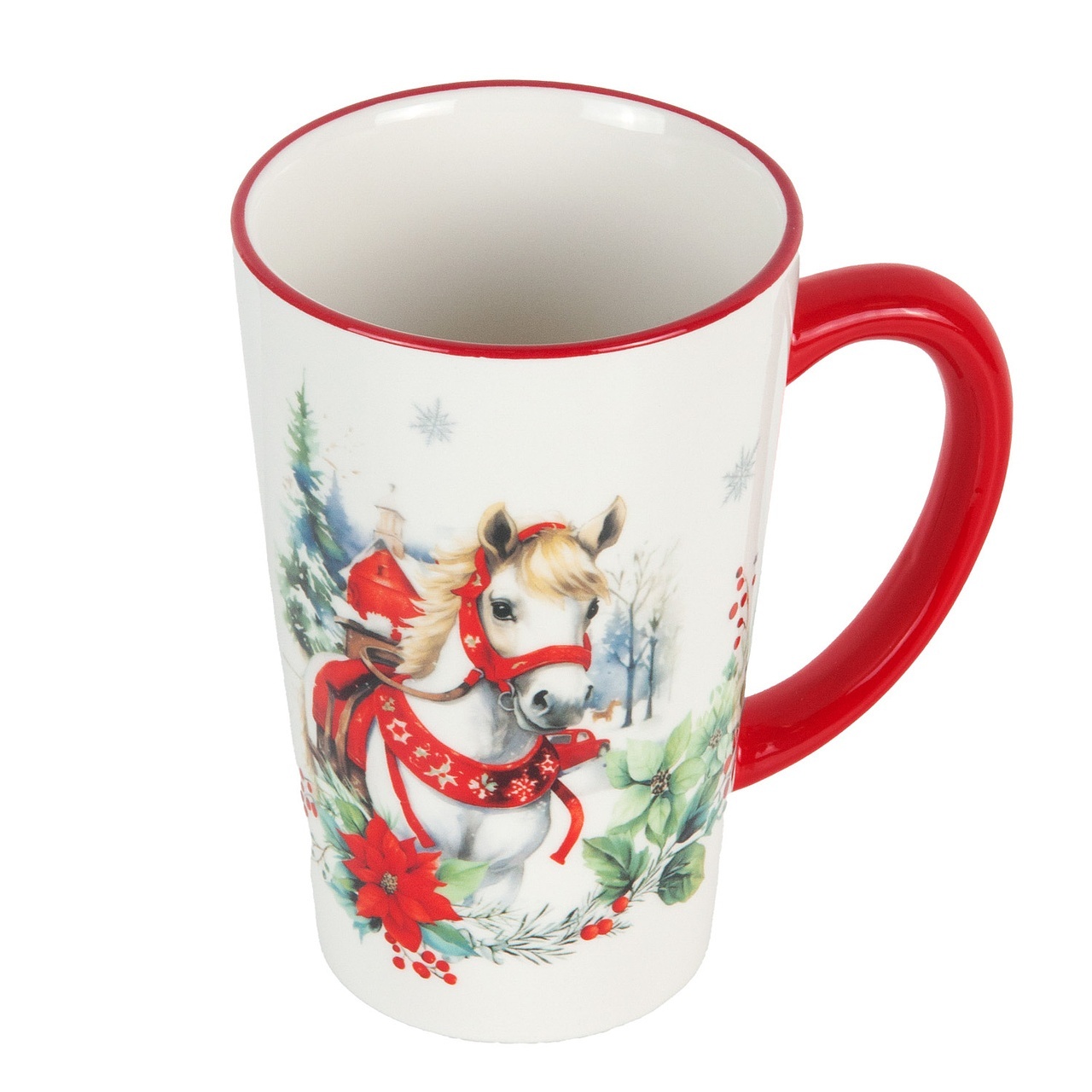 Кружка Selecta Christmas "Лошадка деревенская" 530 мл