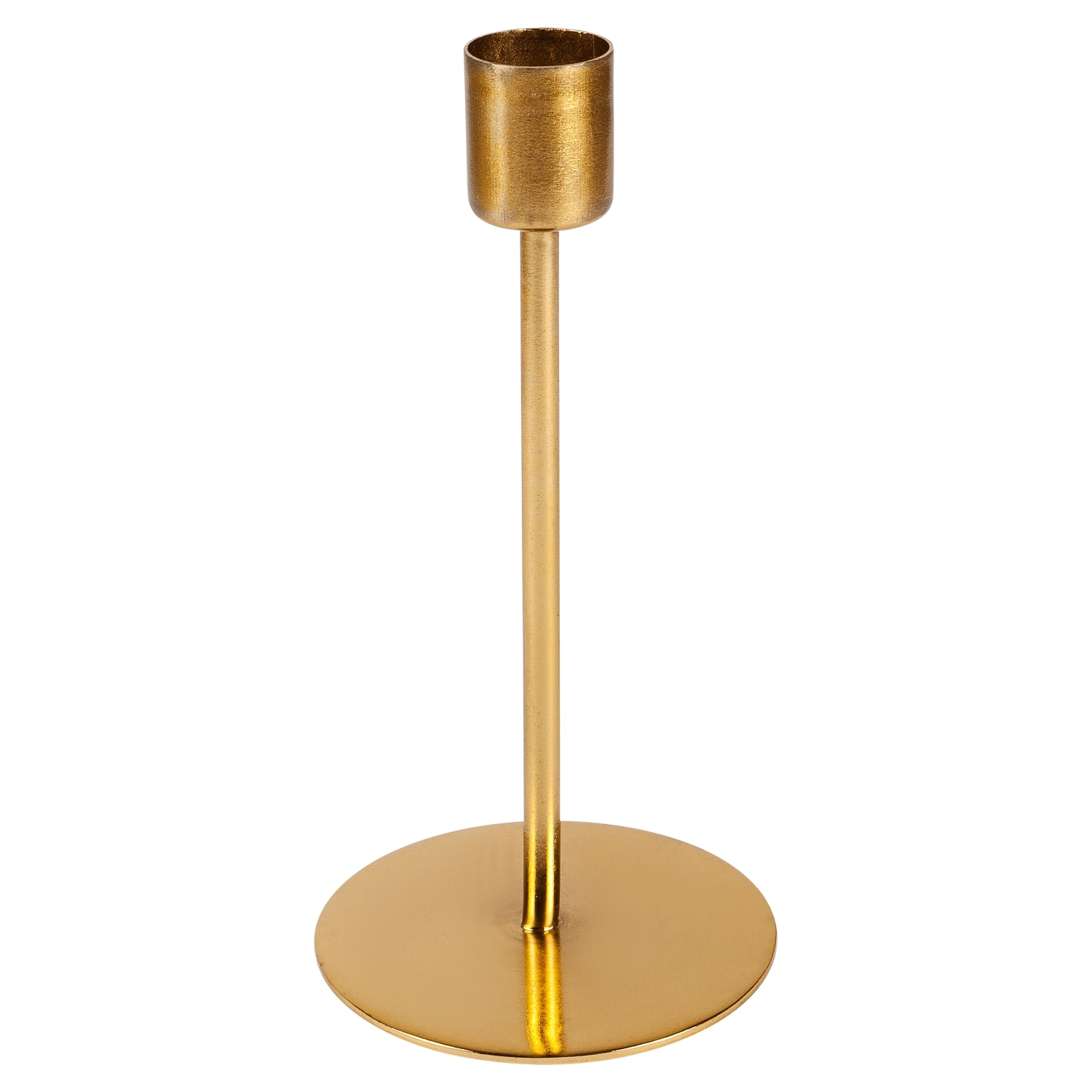 Подсвечник Selecta 15x7,5x2 см золотистого цвета