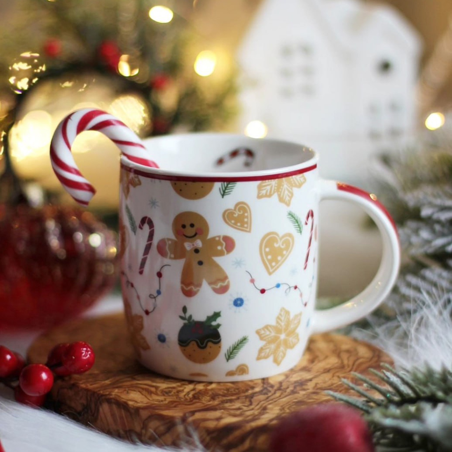 Кружка Selecta Christmas 365 мл в ассортименте