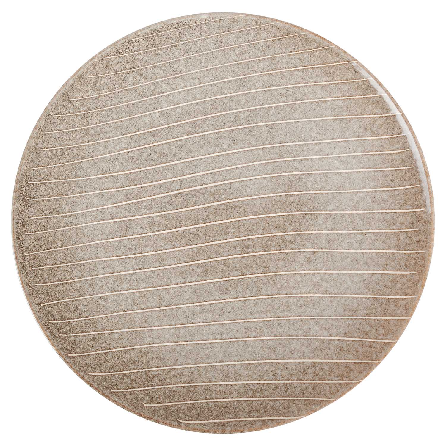 Тарелка обеденная DOMEO «Страйп светлый» 27 см