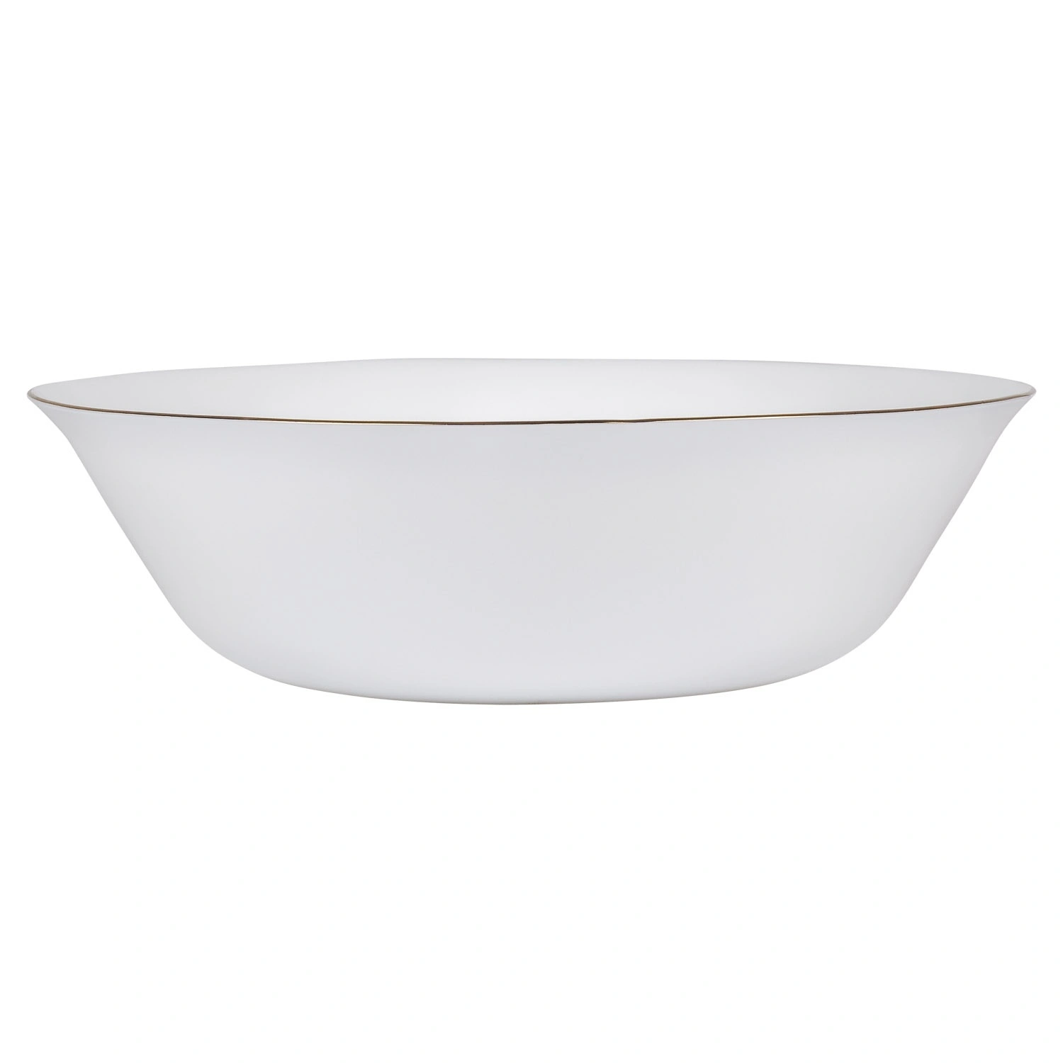 Салатник DOMEO «Классика с золотой отводкой» 22,8 см