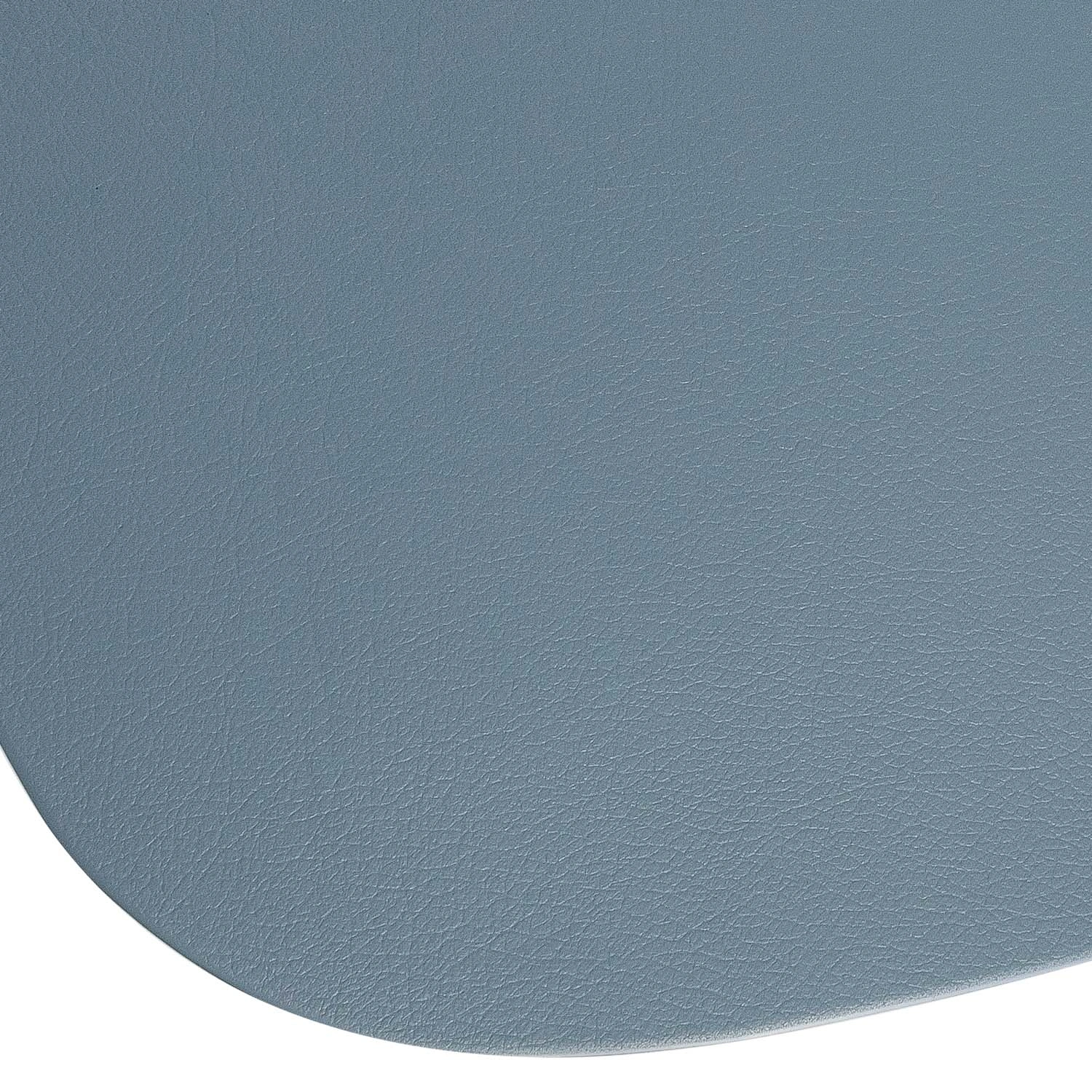 Салфетка сервировочная Selecta 36х45 см из искусственной кожи голубого цвета