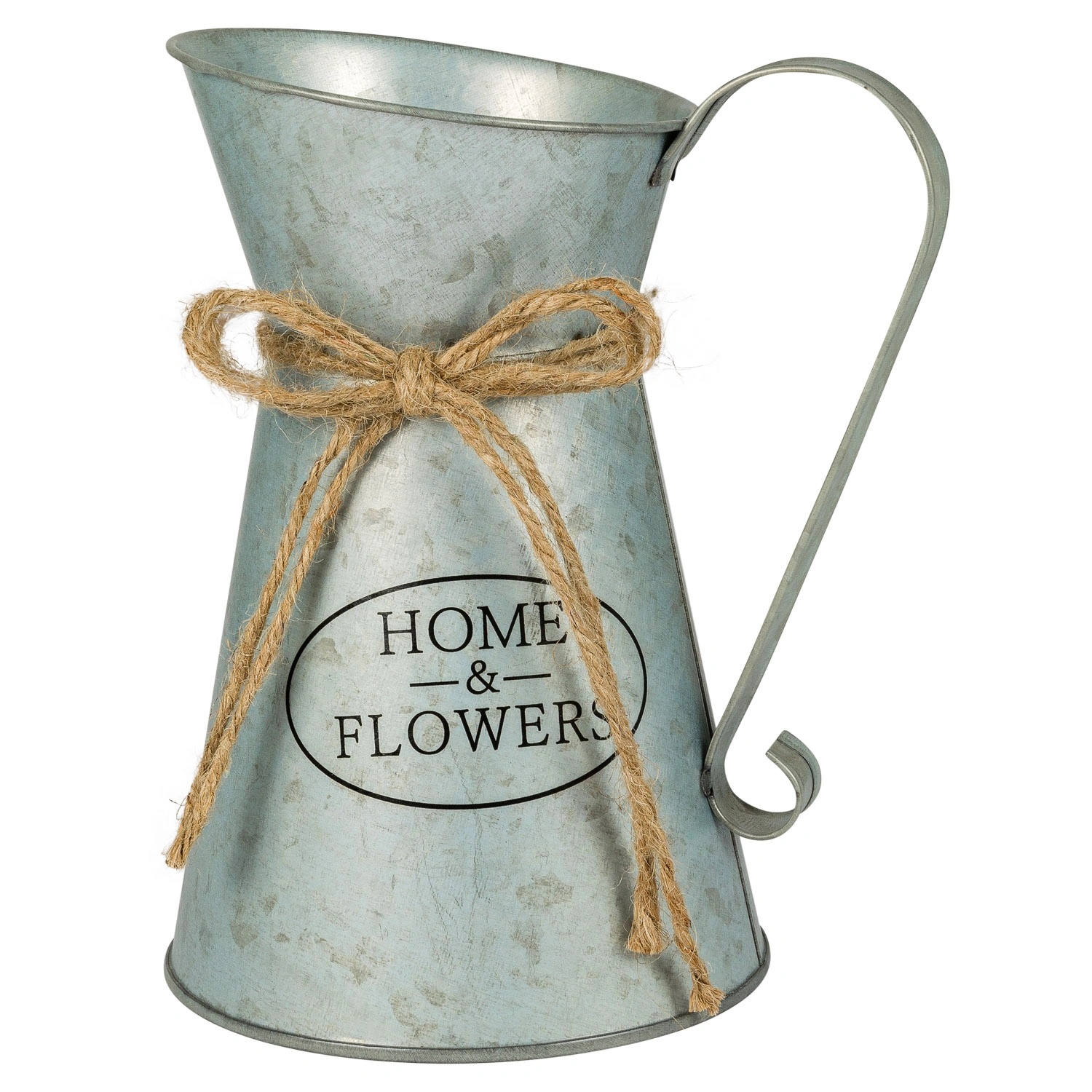 Кашпо-кувшин Selecta 11х13х20 см из металла