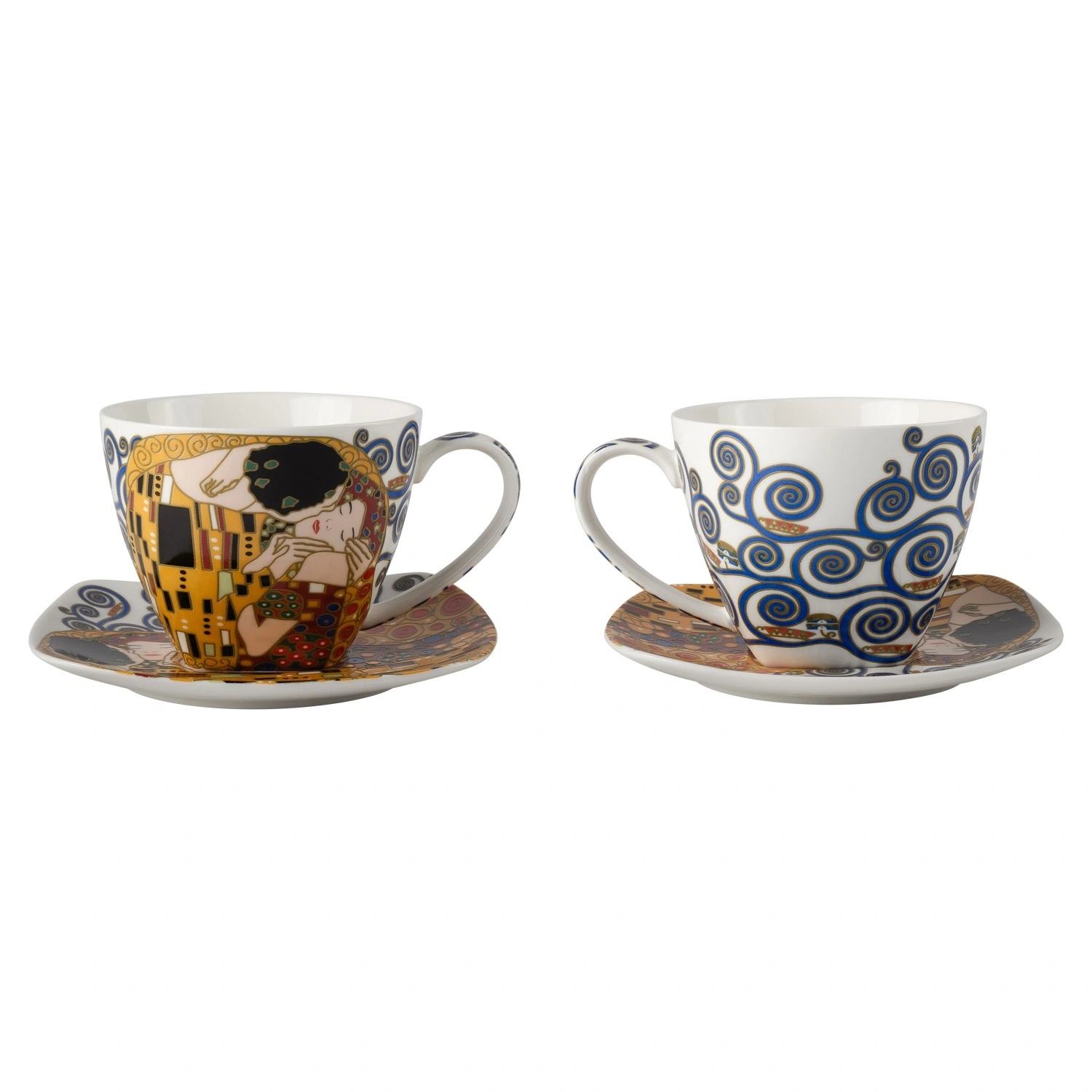 Чашка с блюдцем на 2 персоны DOMEO «Поцелуй» 250 мл