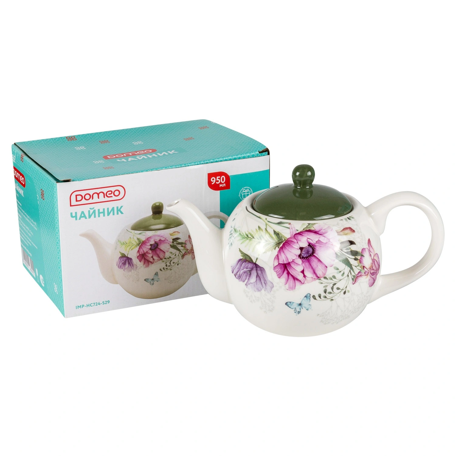 Чайник заварочный DOMEO 950 мл
