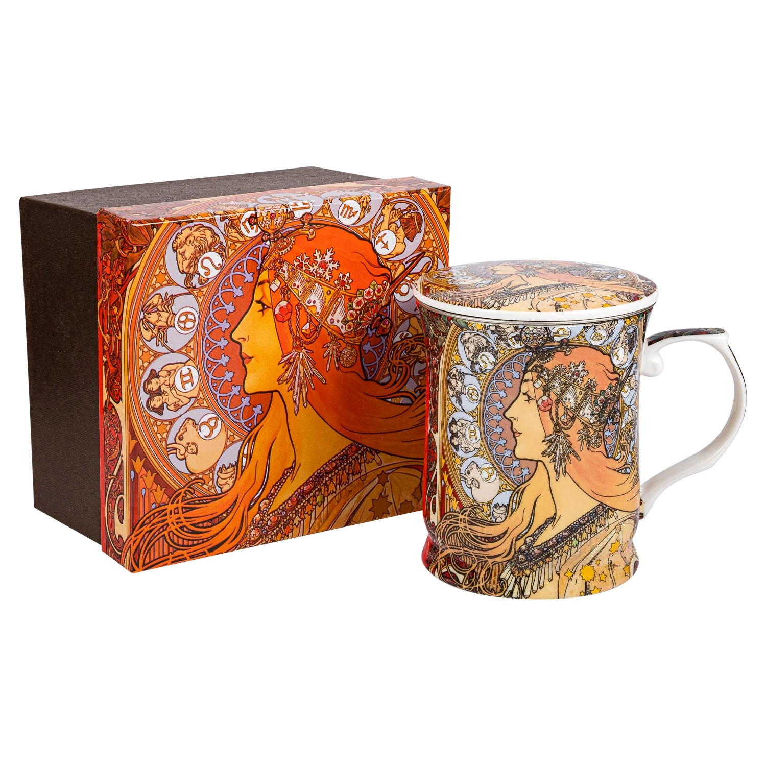 Кружка заварочная с ситом DOMEO 400 мл