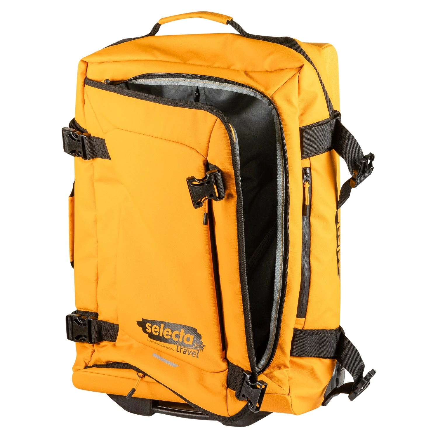 Чемодан мягкий Selecta travel средний M 61x39x27 см