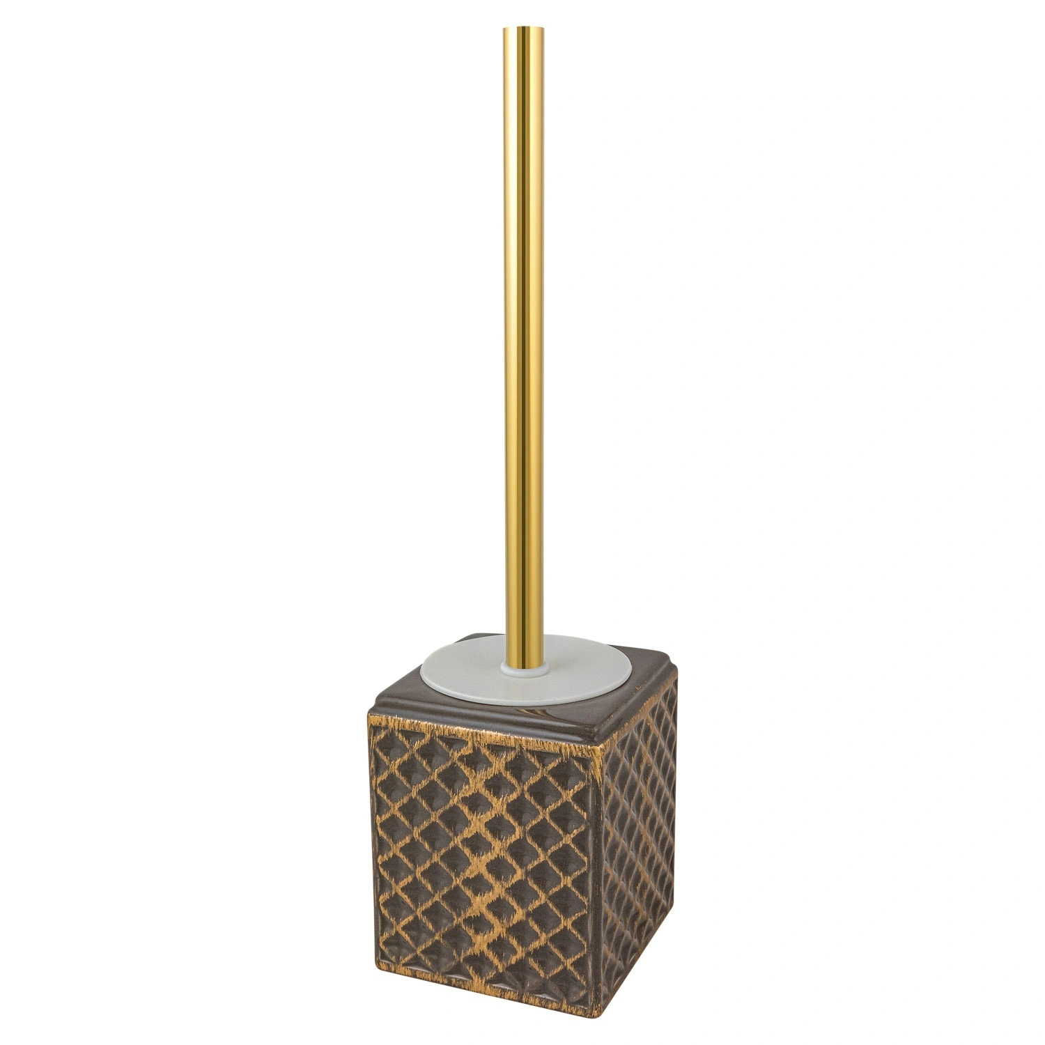 Ершик для туалета Selecta серого цвета