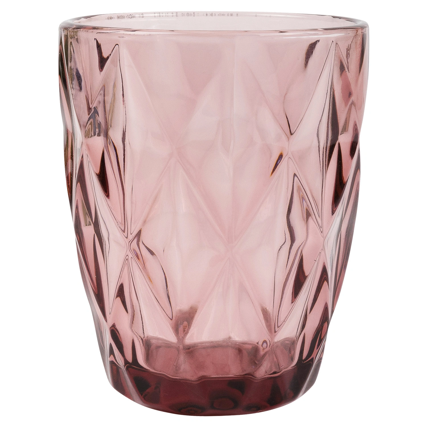 Набор стаканов DOMEO «Ромбо Розовый» 6 шт. 240 мл