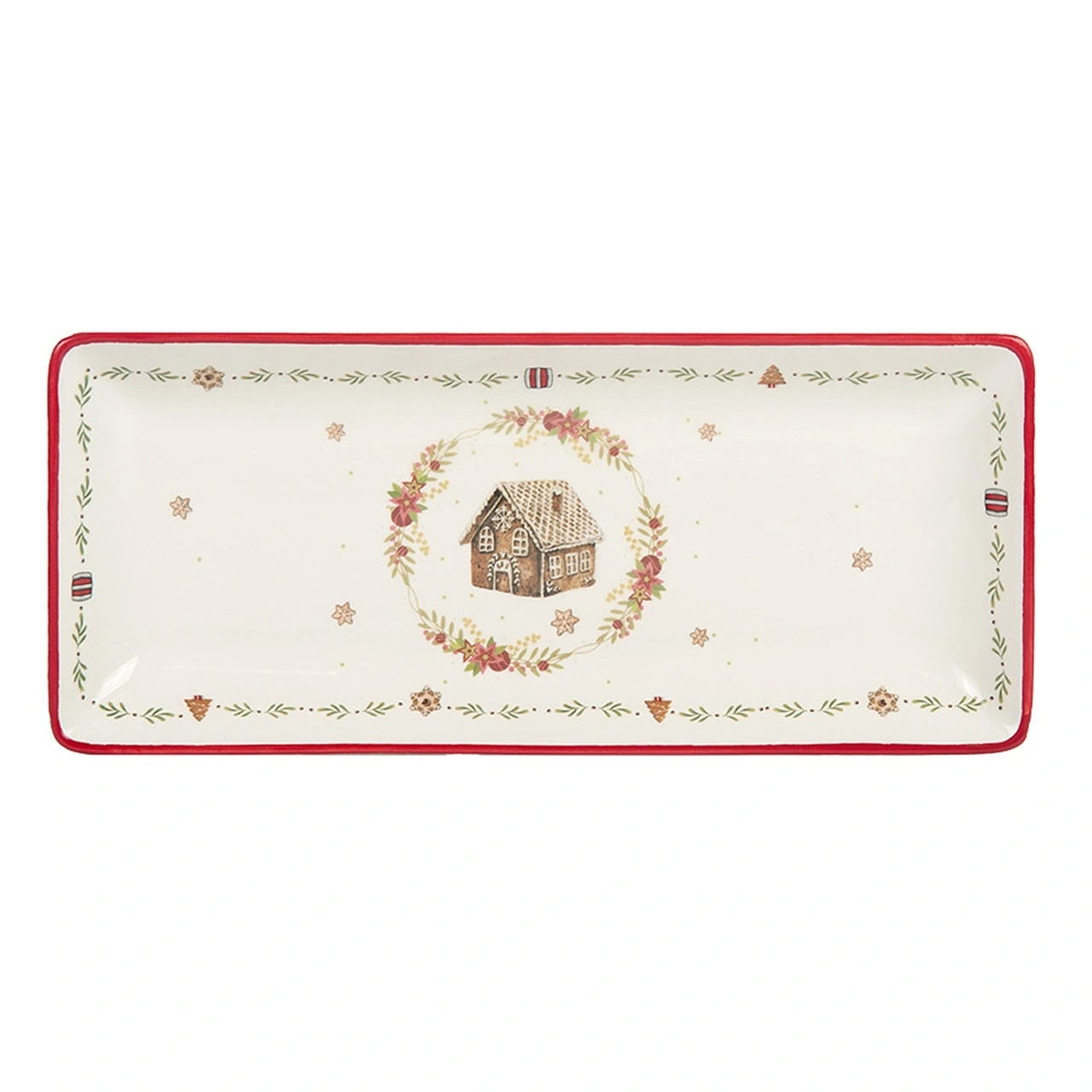 Блюдо сервировочное Selecta Christmas "Лошадка Лошадка пряничная" 28 см