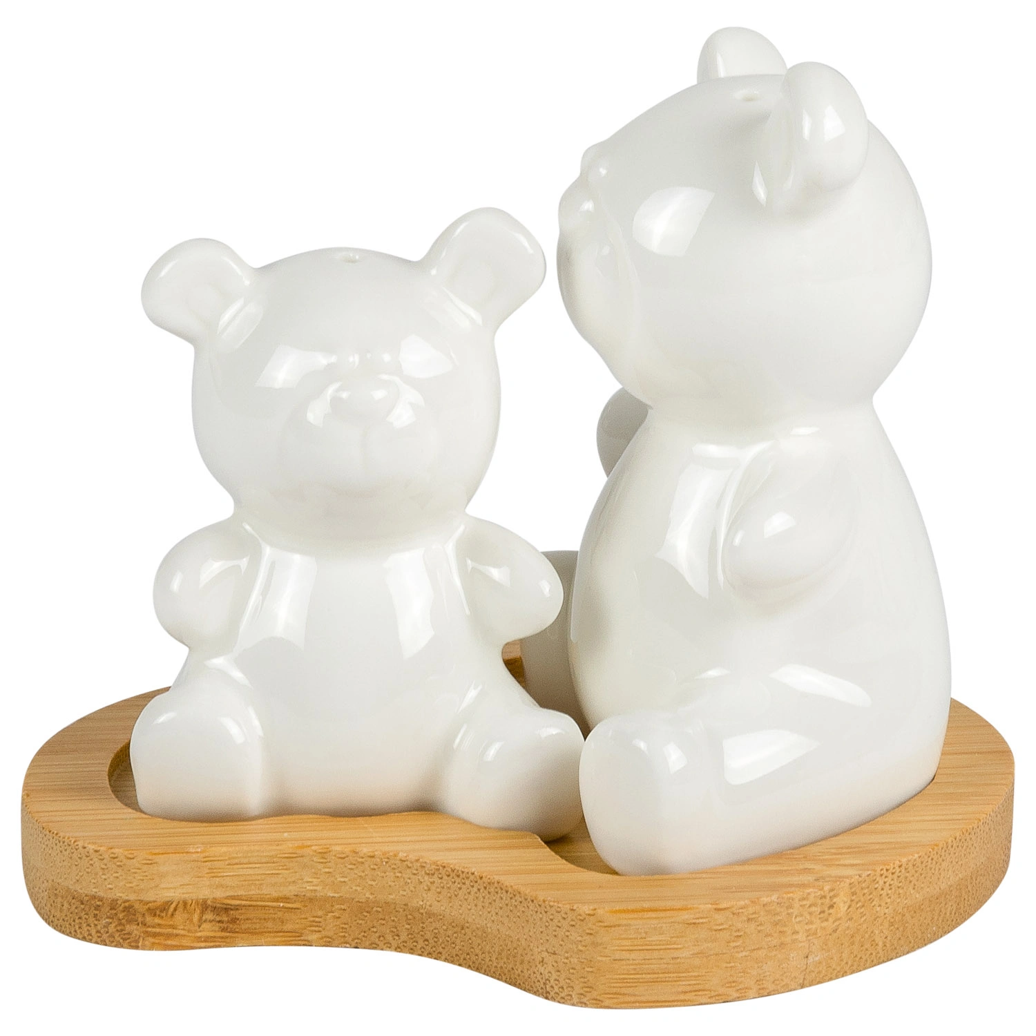 Набор для специй DOMEO Linden 10x8x1 см на бамбуковой подставке