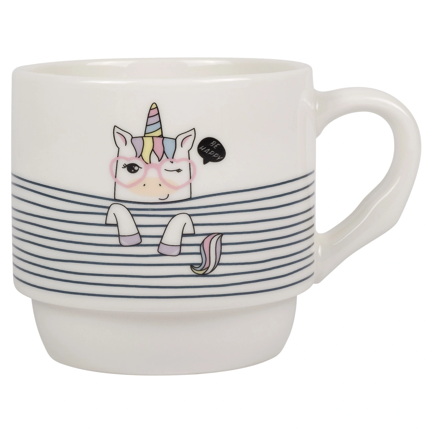 Набор кружек DOMEO 4 шт. 305 мл на подставке