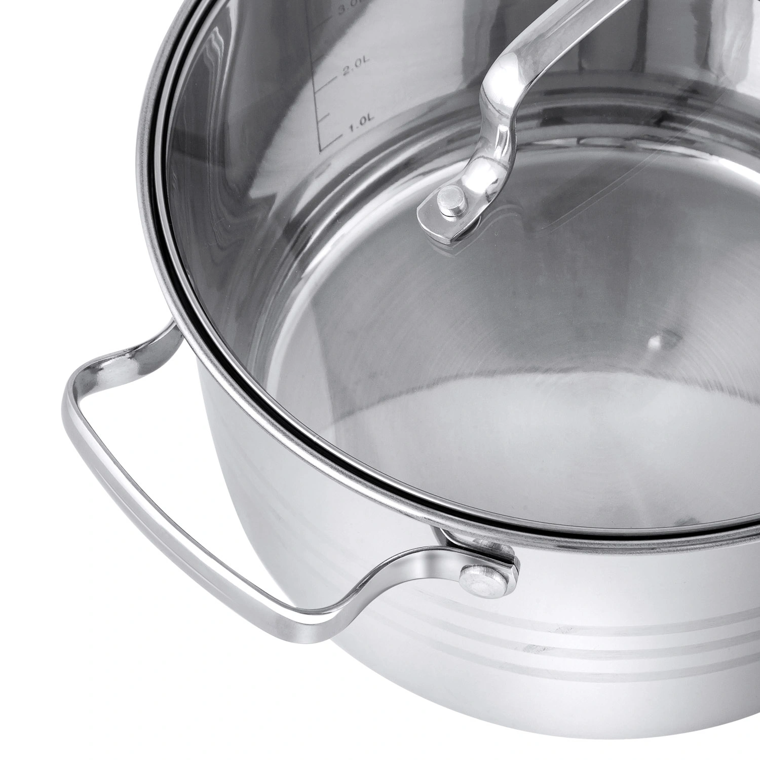 Кастрюля с крышкой DOMEO Naturel 5,1 л