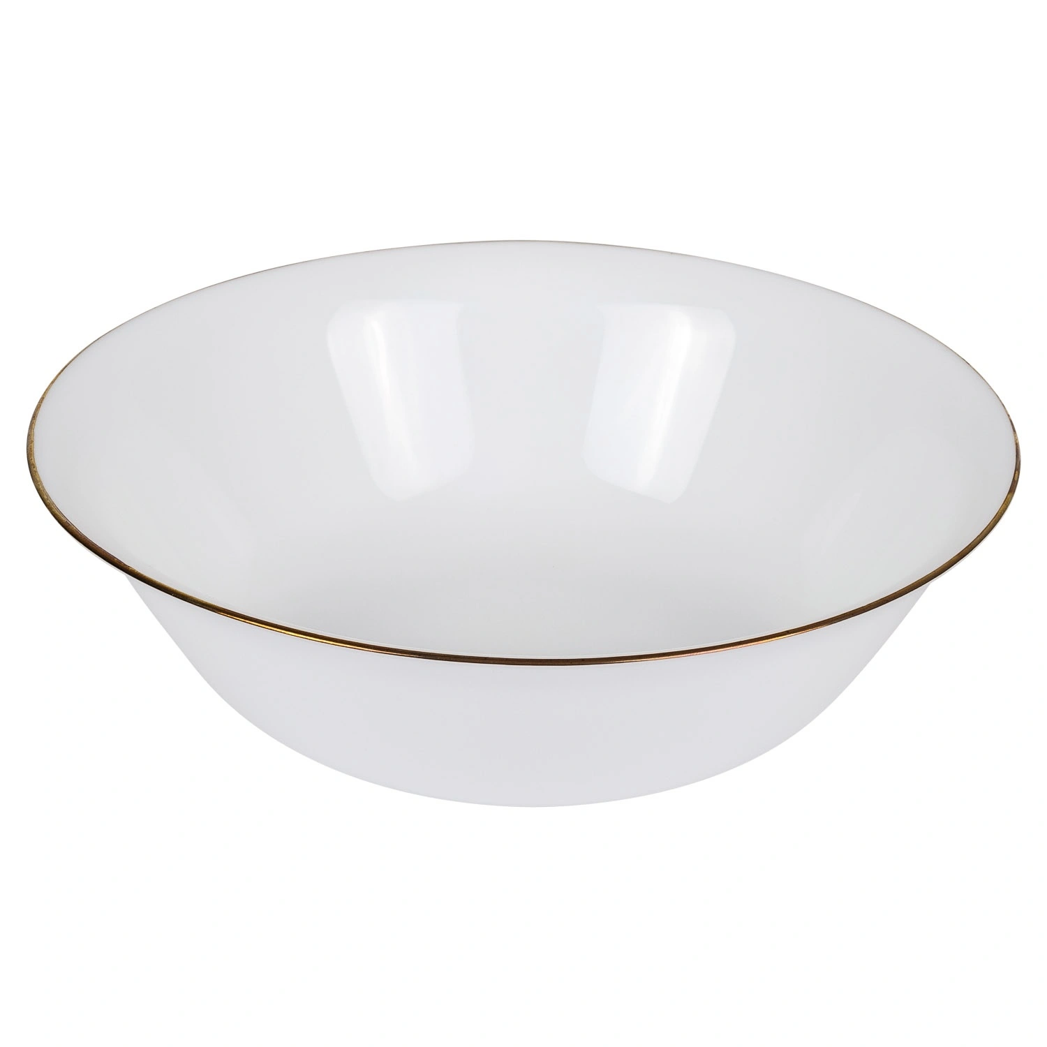 Салатник DOMEO «Классика с золотой отводкой» 19 см