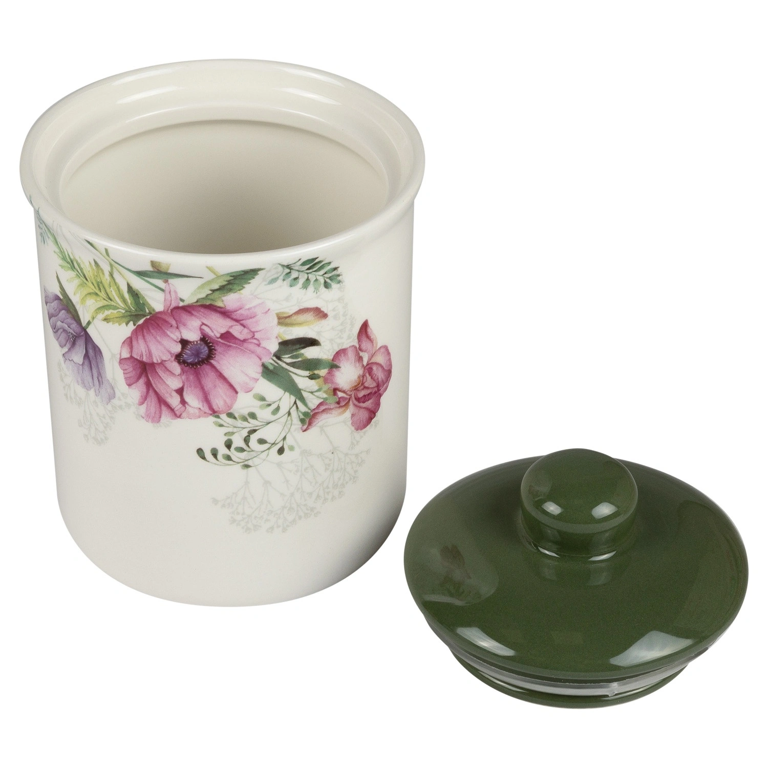 Банка для сыпучих продуктов DOMEO «Летний сад» 480 мл