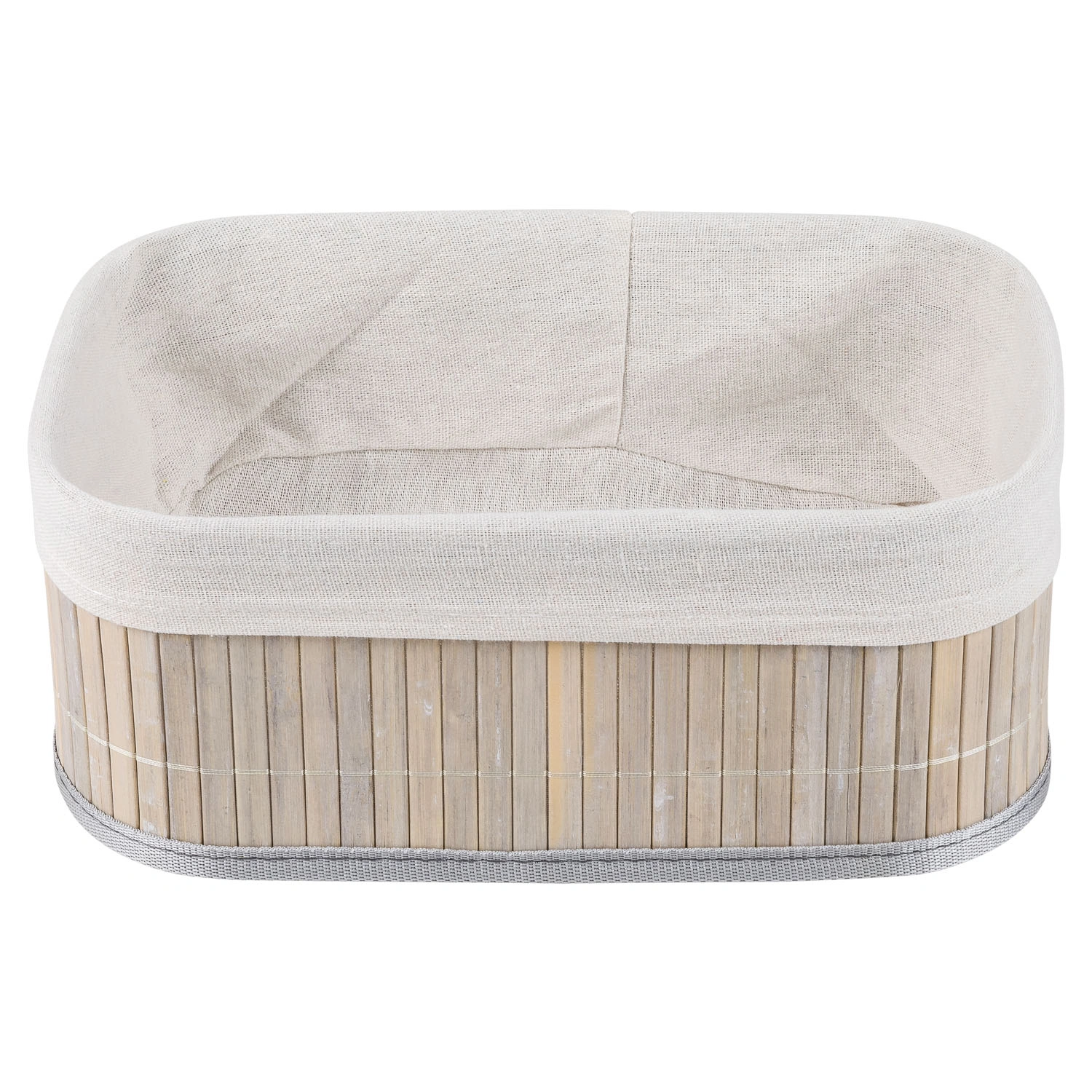 Корзина для хранения Selecta 30x20x12 см серого цвета