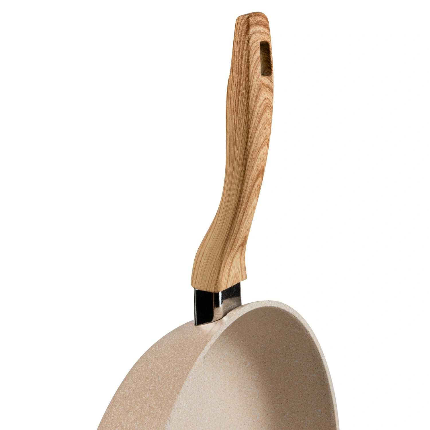 Сковорода глубокая DOMEO Cream 26 см с антипригарным покрытием