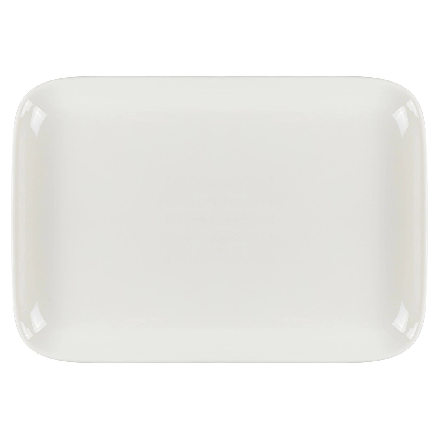 Блюдо для сервировки DOMEO «Белая классика» 21,5x14,5x5 см