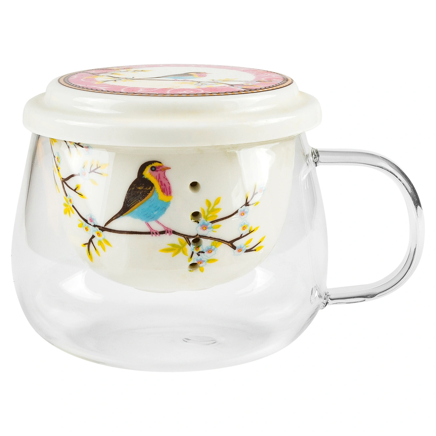 Кружка заварочная DOMEO 400 мл цвет в ассортименте