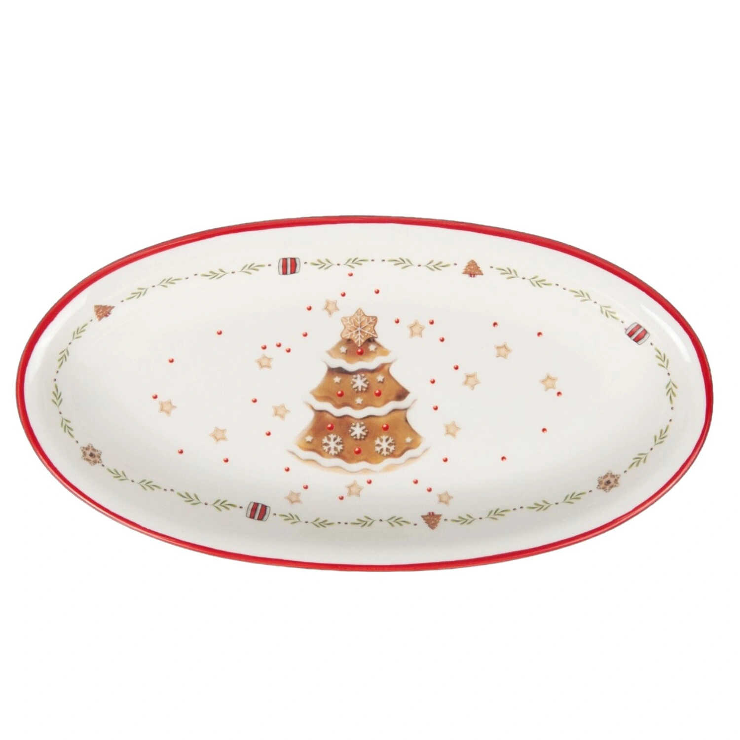 Блюдо  Selecta Christmas "Лошадка пряничная" 28*12*3,2см