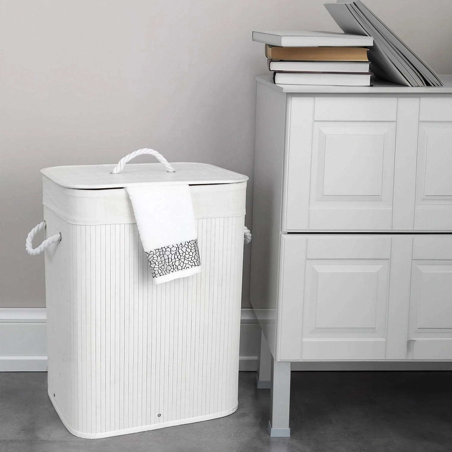 Корзина для белья Selecta 40x30x50 см