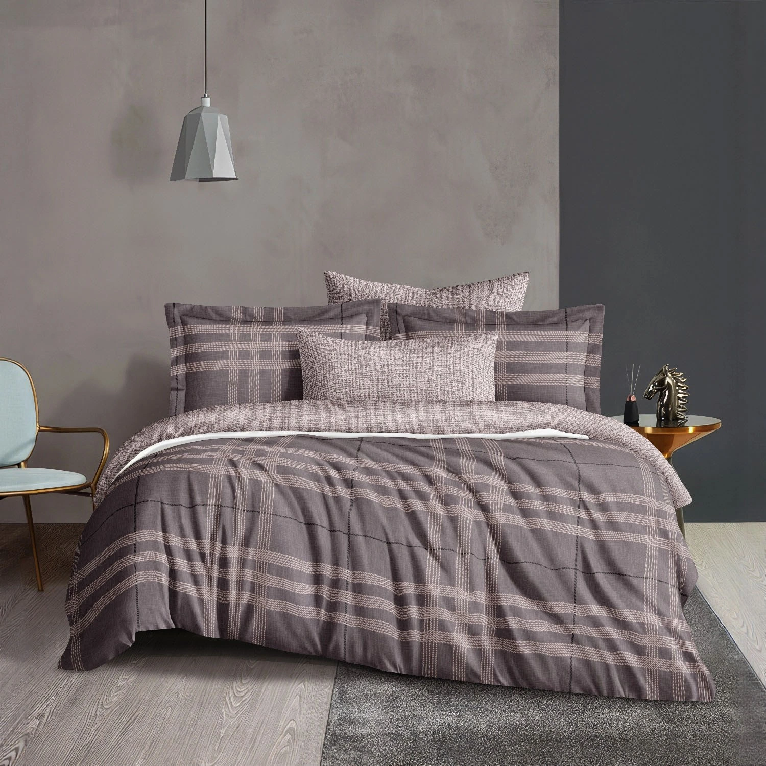 Комплект постельного белья Cleo Satin de Luxe евро