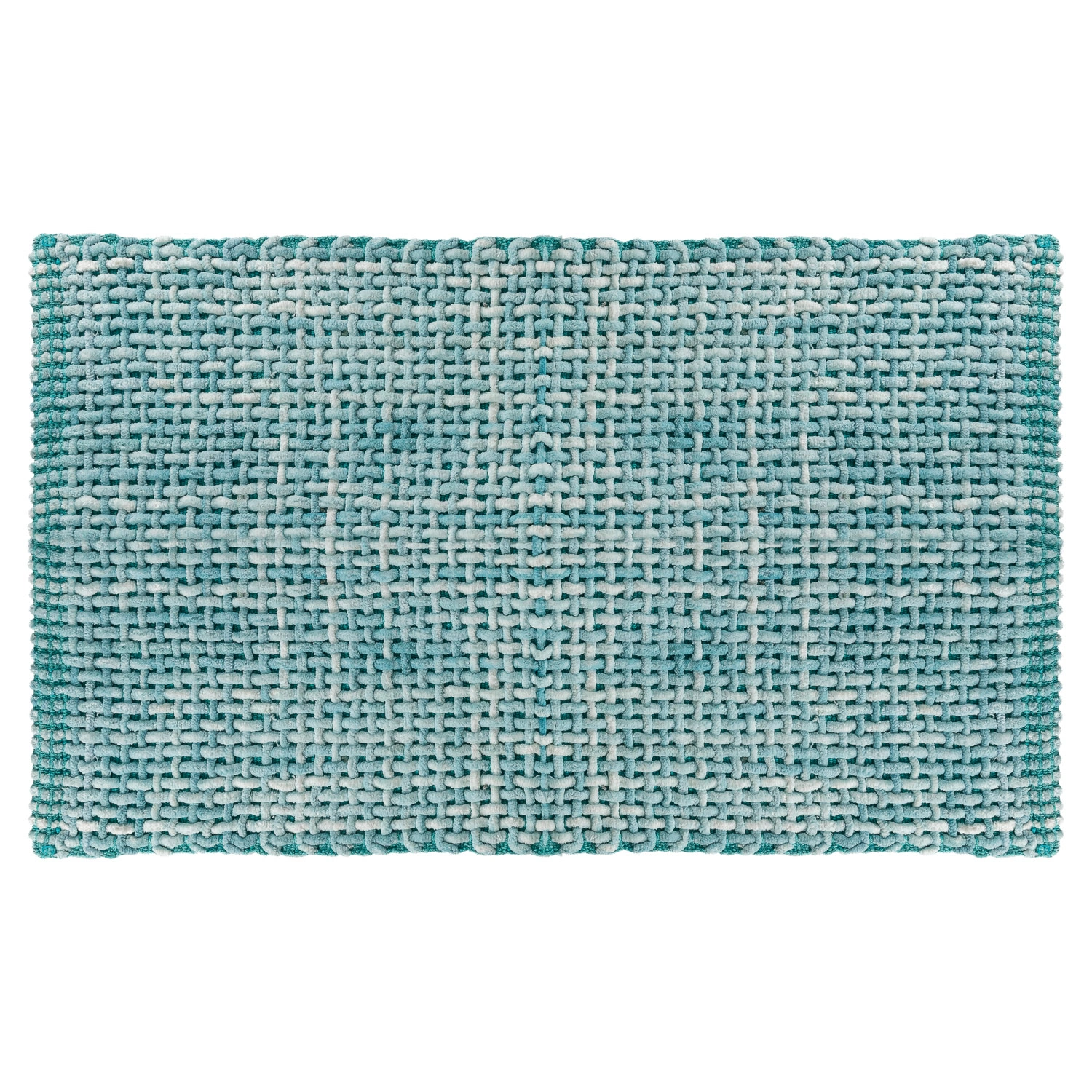 Коврик текстильный Selecta голубой 50x80 см