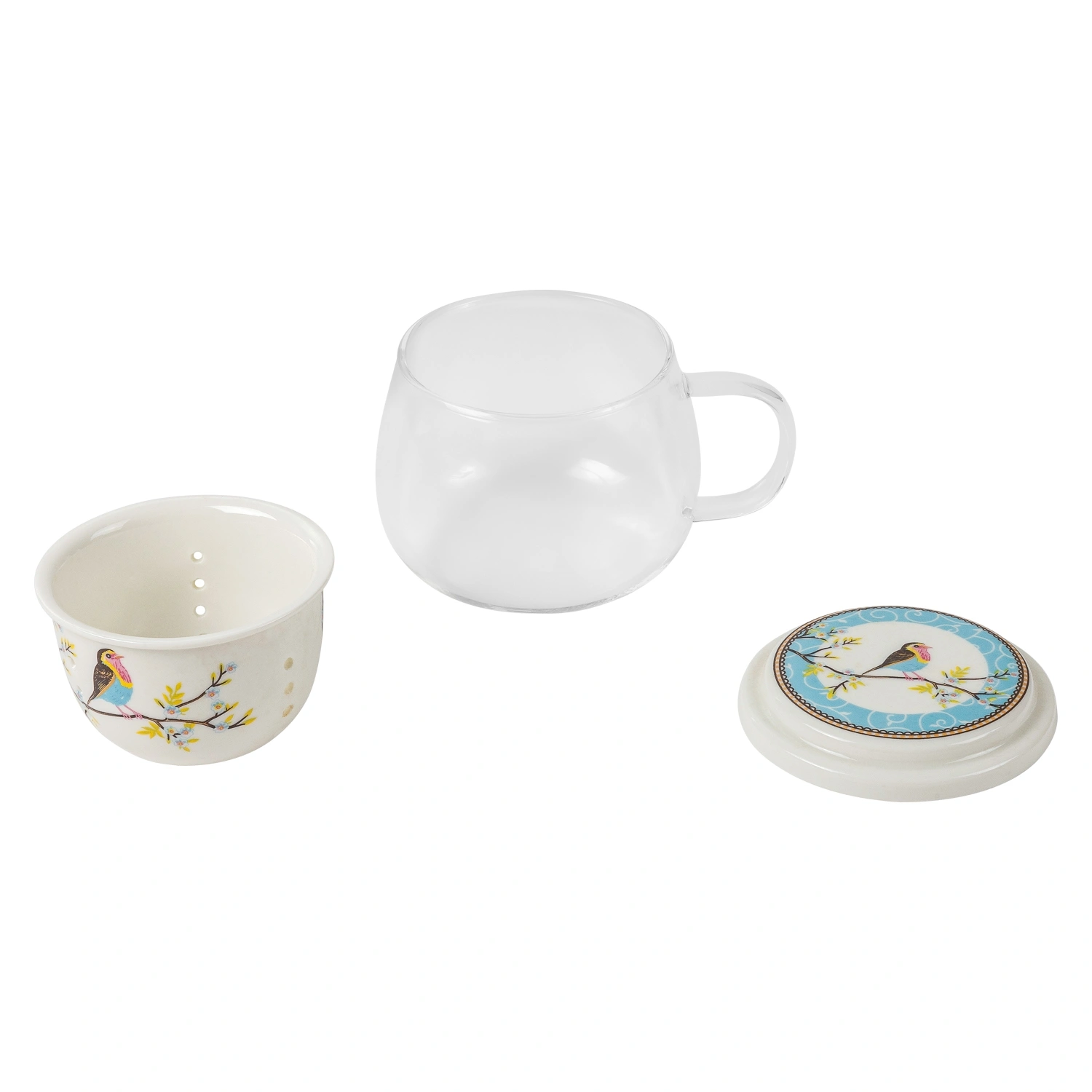 Кружка заварочная DOMEO 400 мл цвет в ассортименте