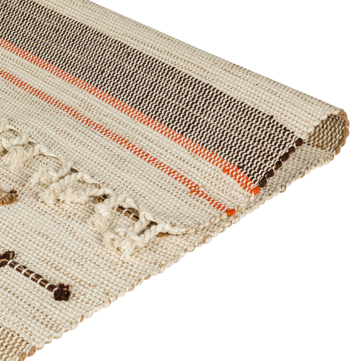 Коврик текстильный Selecta Brown 70x140 см