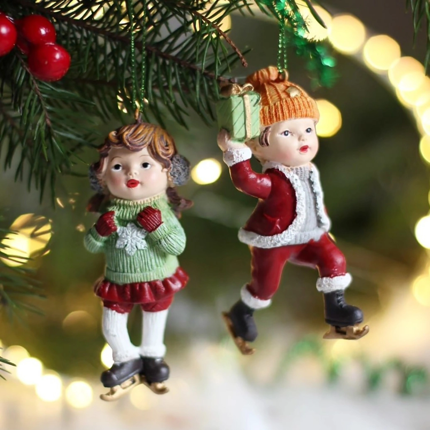Украшение елочное Selecta Christmas «Ребенок» 5x4,5x10,5 см в ассортименте