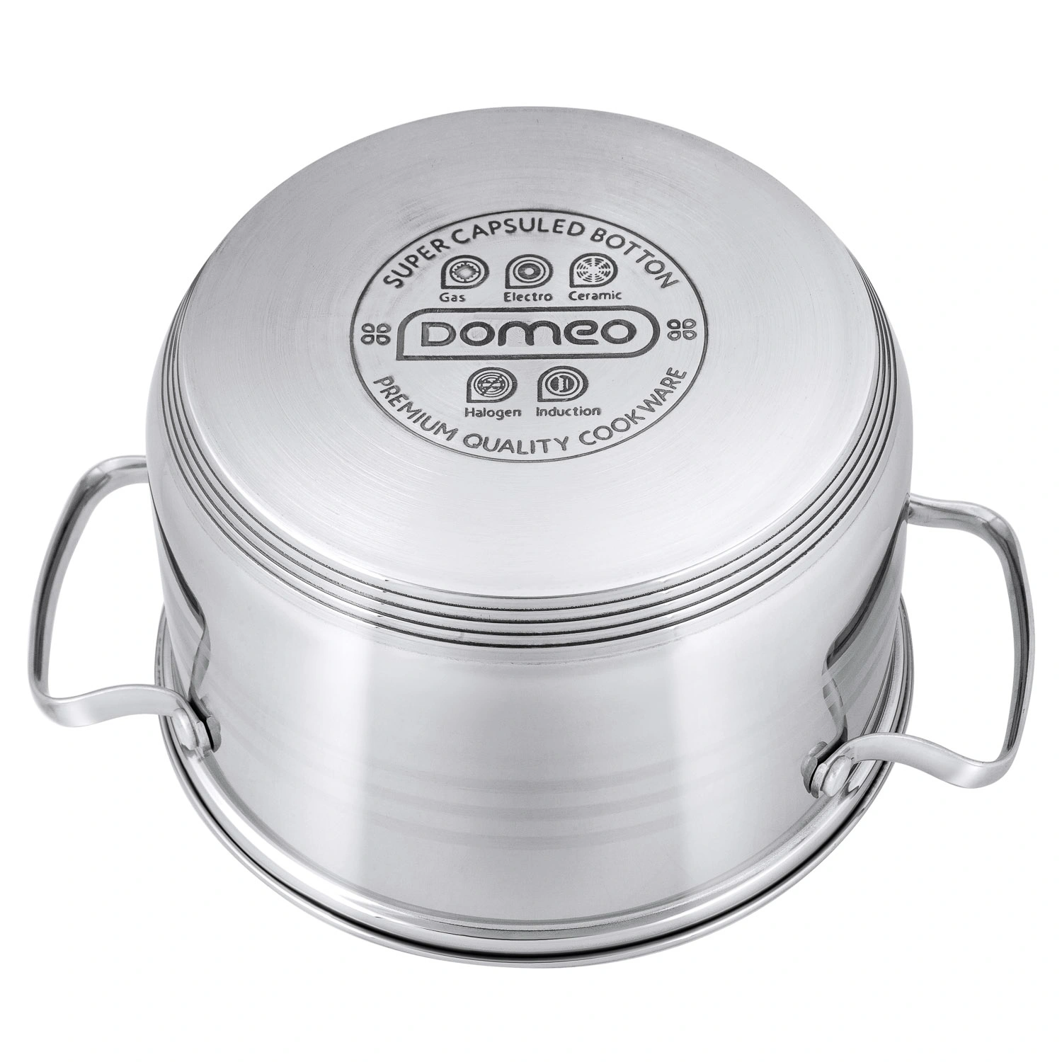 Кастрюля с крышкой DOMEO Naturel 3,9 л