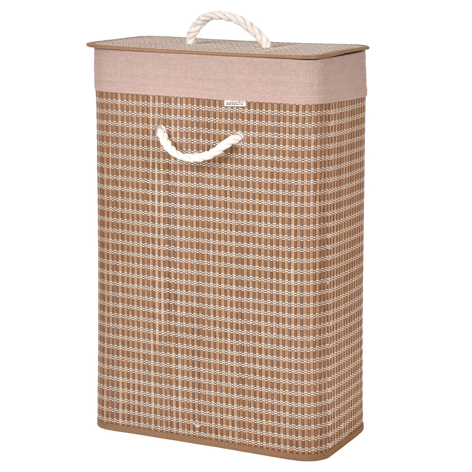 Корзина для белья Selecta 40x22x60 см