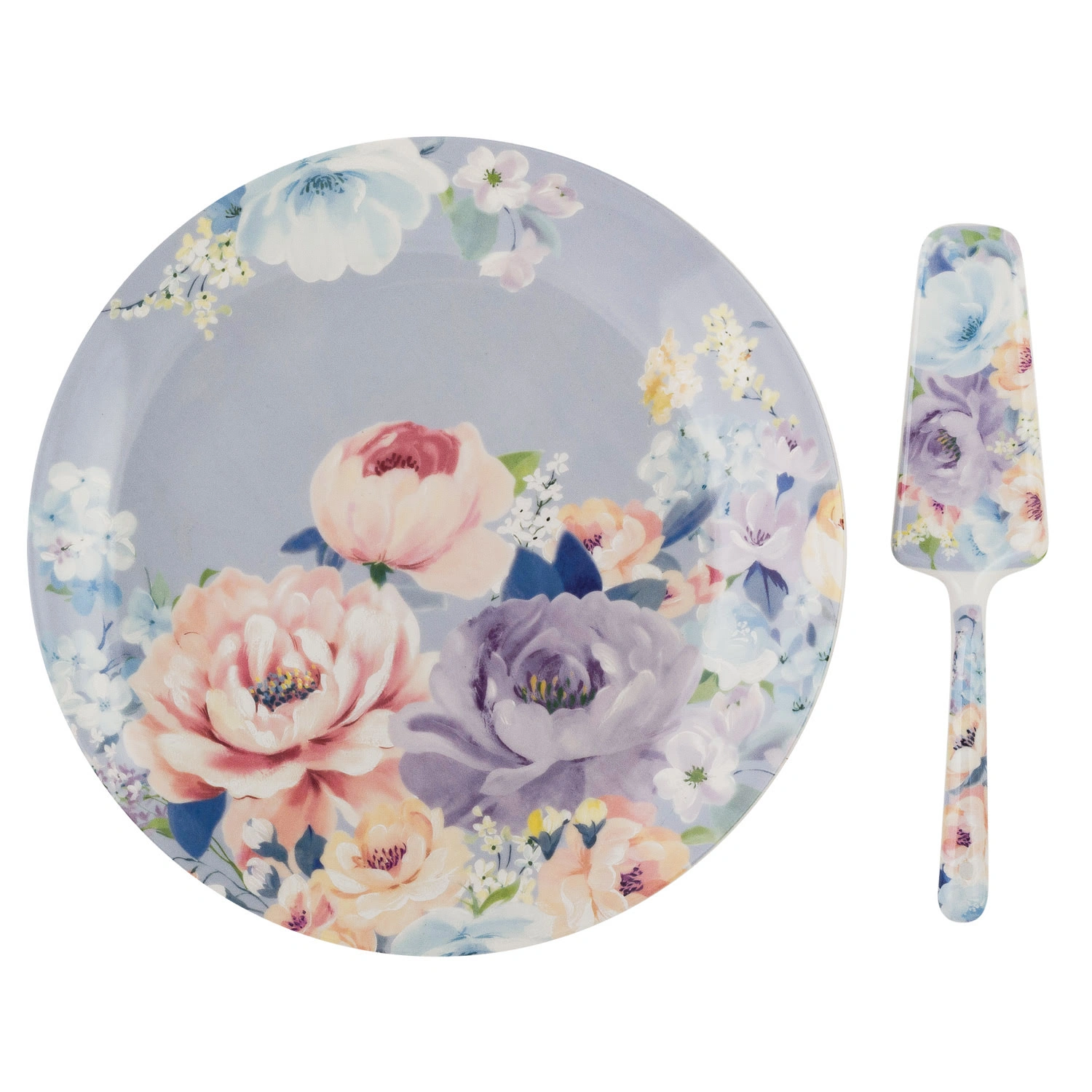 Блюдо для торта DOMEO с лопаткой