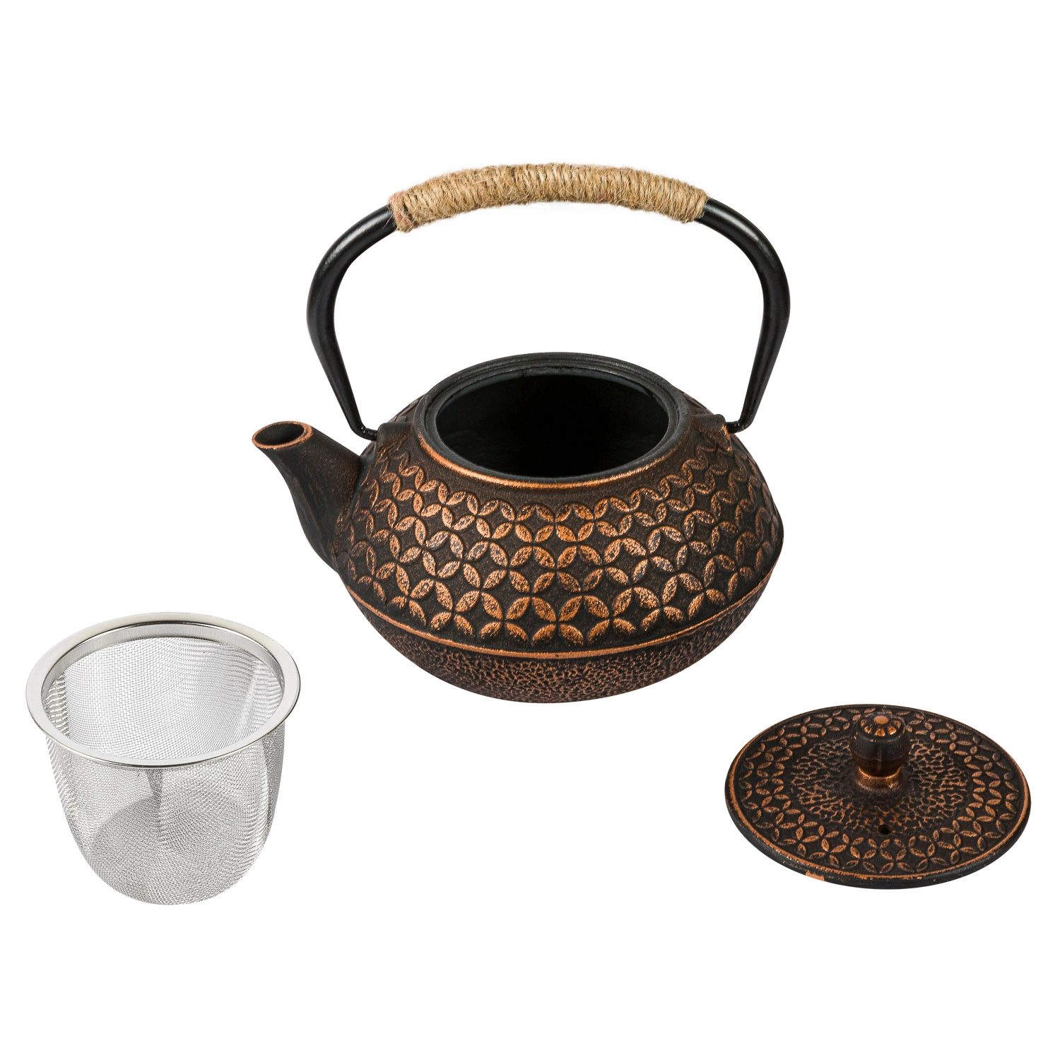 Чайник заварочный DOMEO 900 мл из чугуна