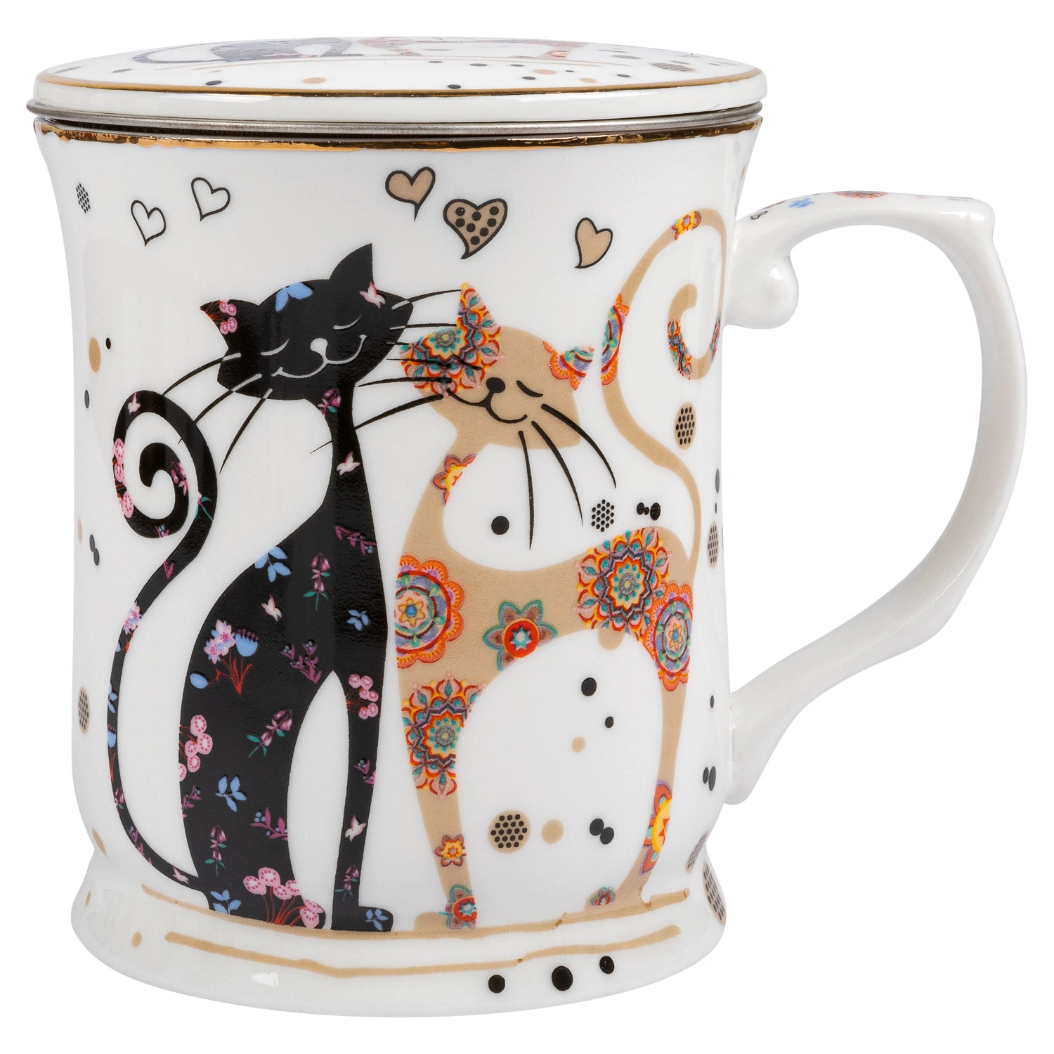 Кружка заварочная с ситом DOMEO 400 мл