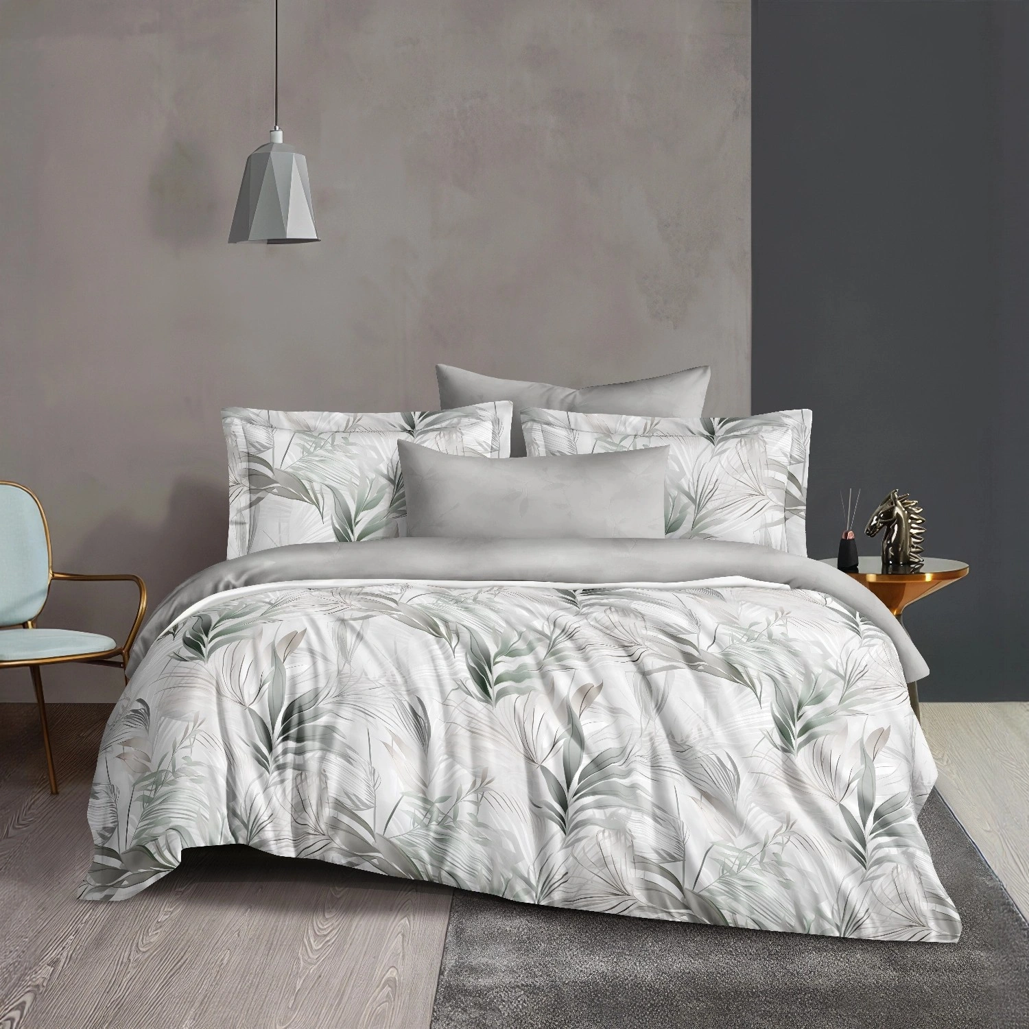 Комплект постельного белья Cleo Satin de Luxe евро