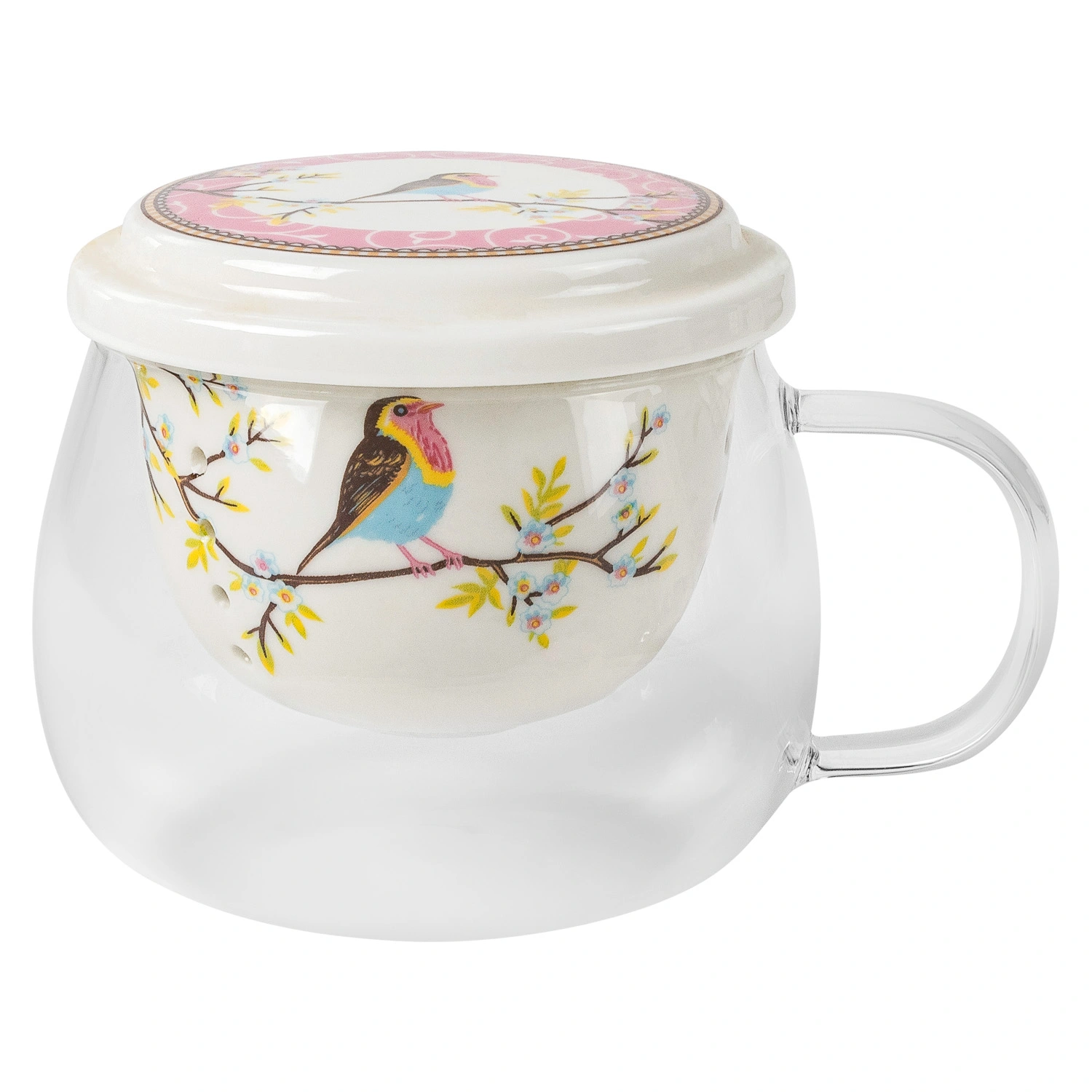 Кружка заварочная DOMEO 400 мл цвет в ассортименте